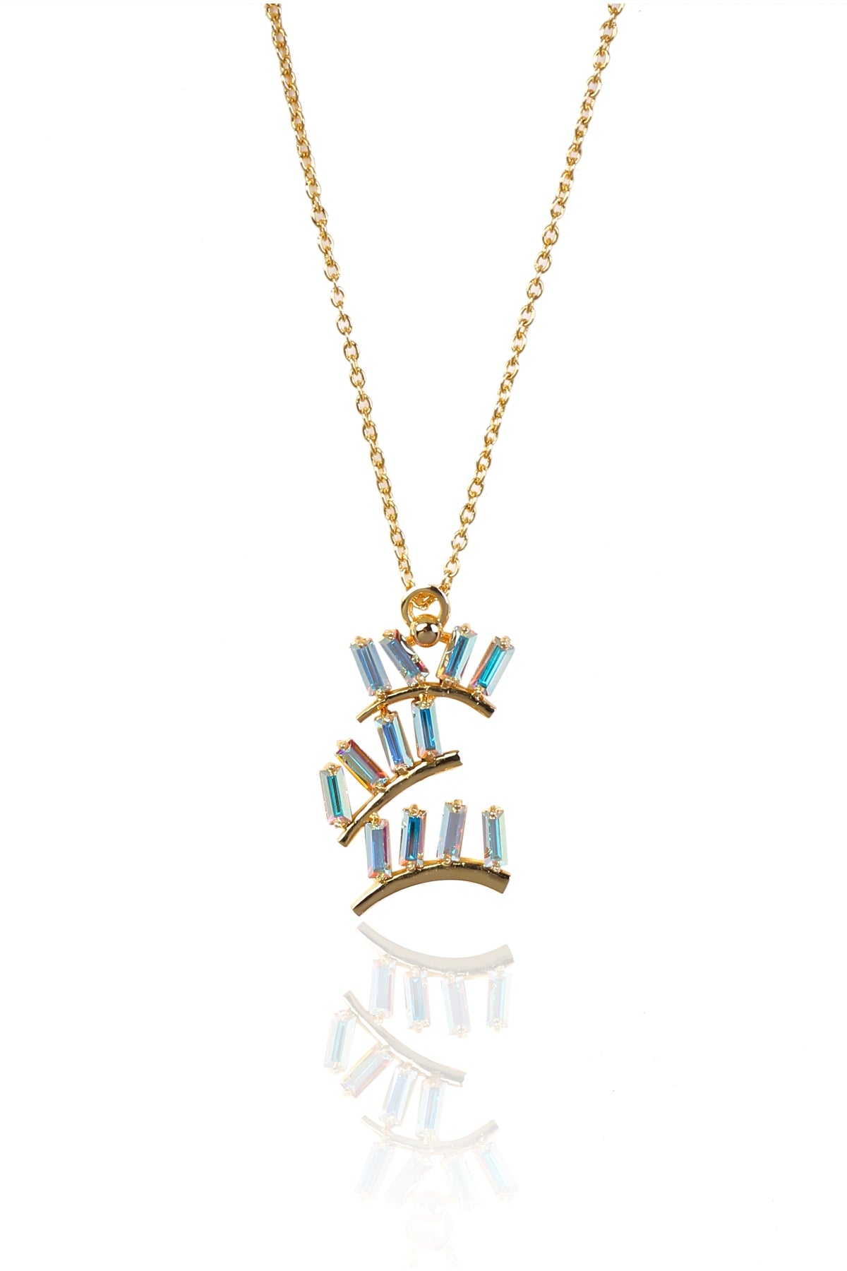Buy Baguette Pendant For Women Online at ScrollnShops