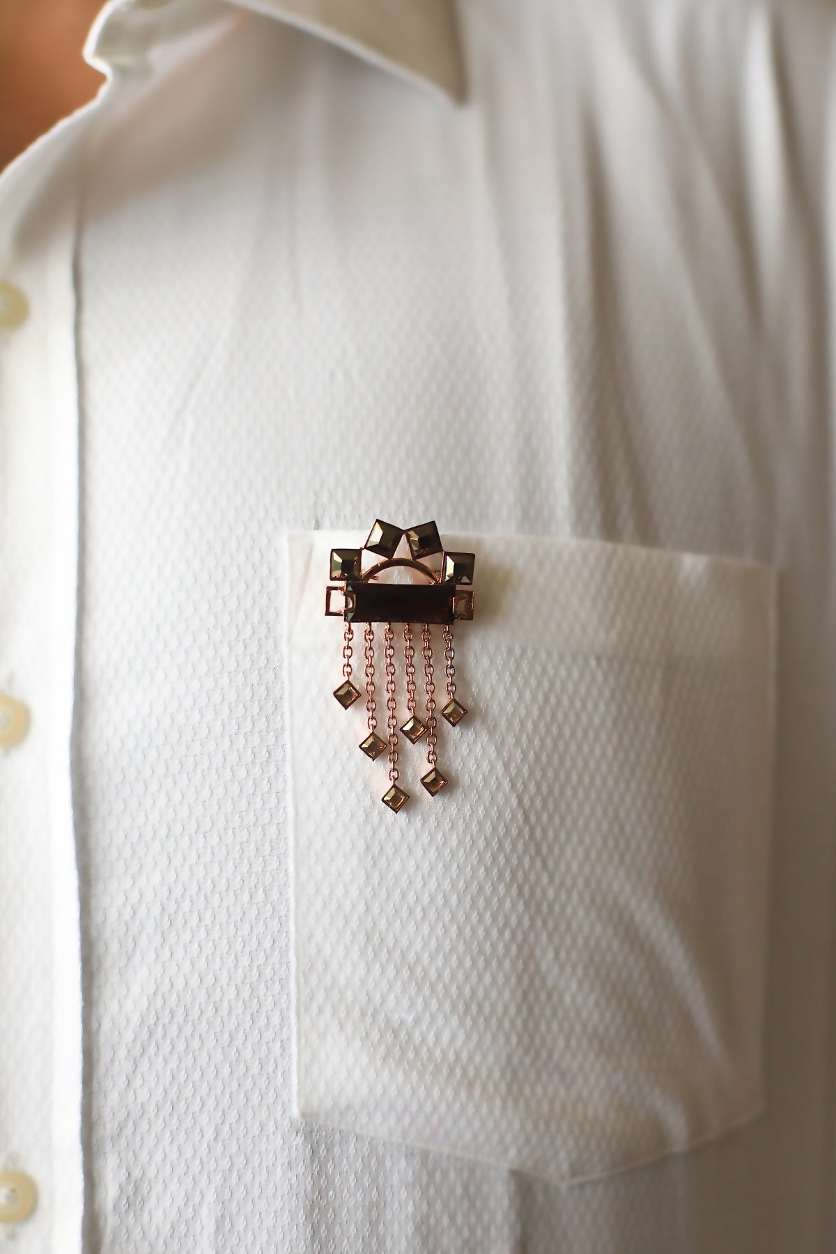 Buy Swarovski Stone Brooch For Women Online at ScrollnShops