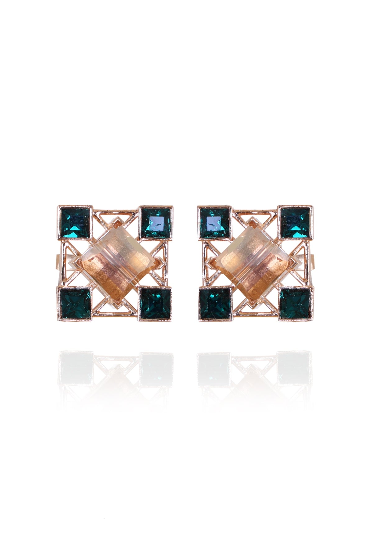 Buy Stone Swarovski Cufflink For Women Online at ScrollnShops