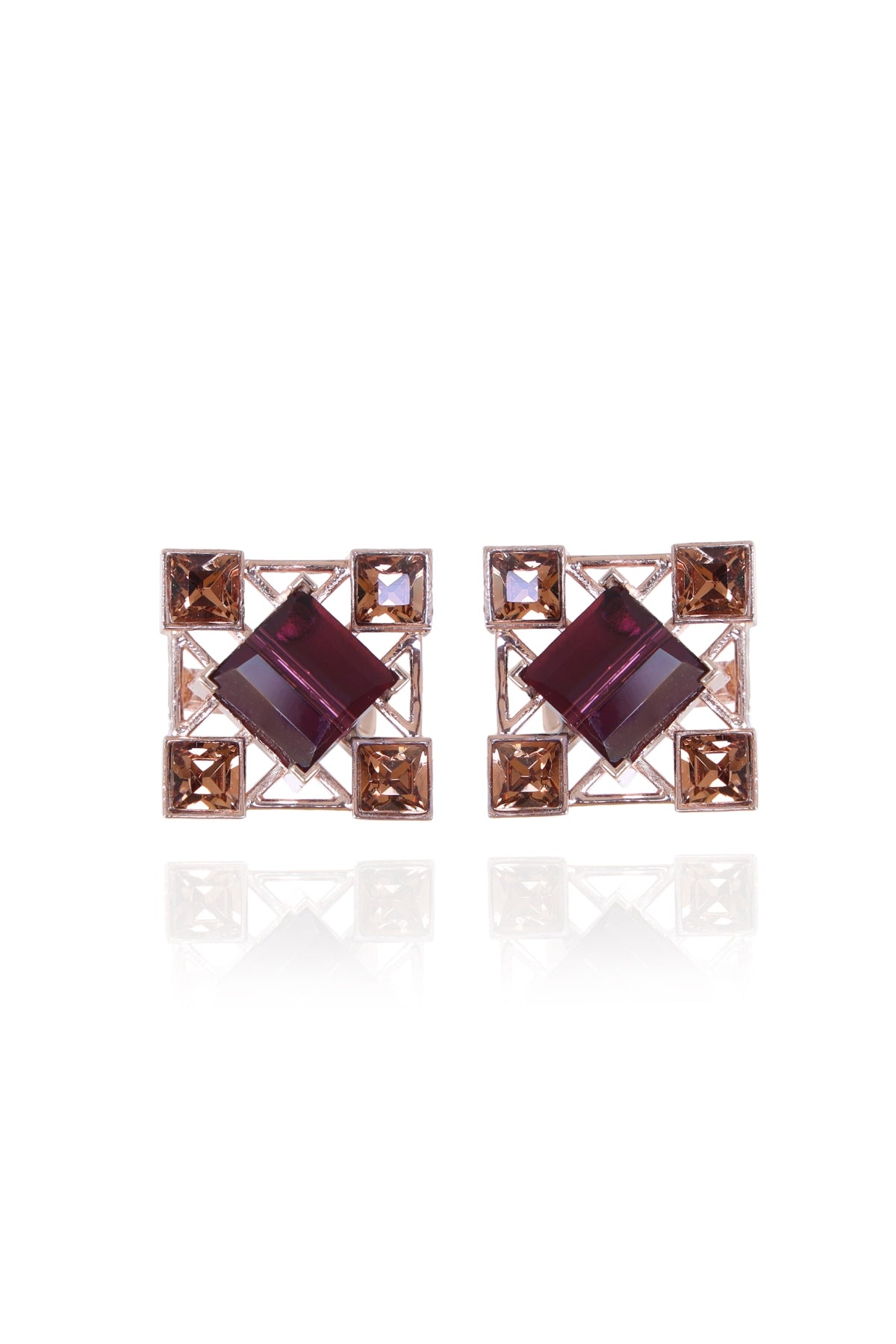 Buy Stone Swarovski Cufflink For Women Online at ScrollnShops
