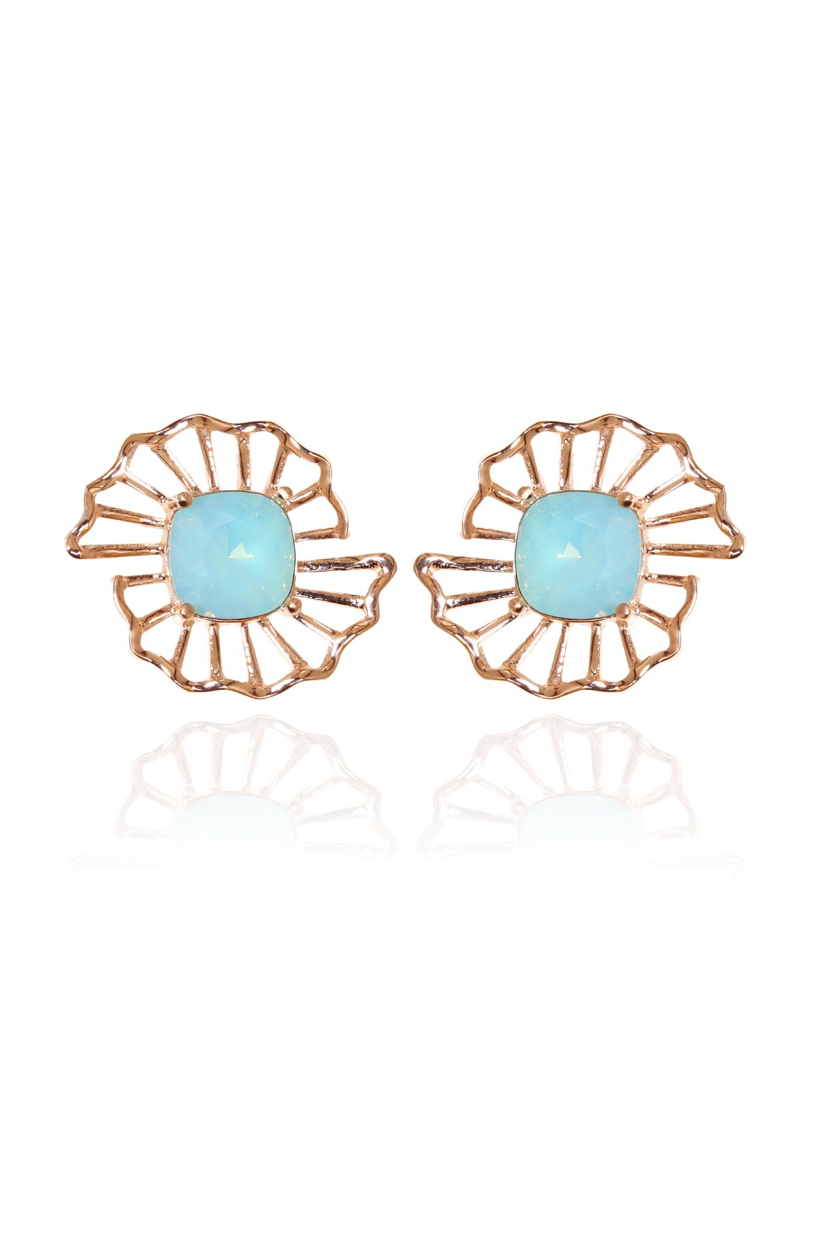 Sea Green Swarovski Cufflink