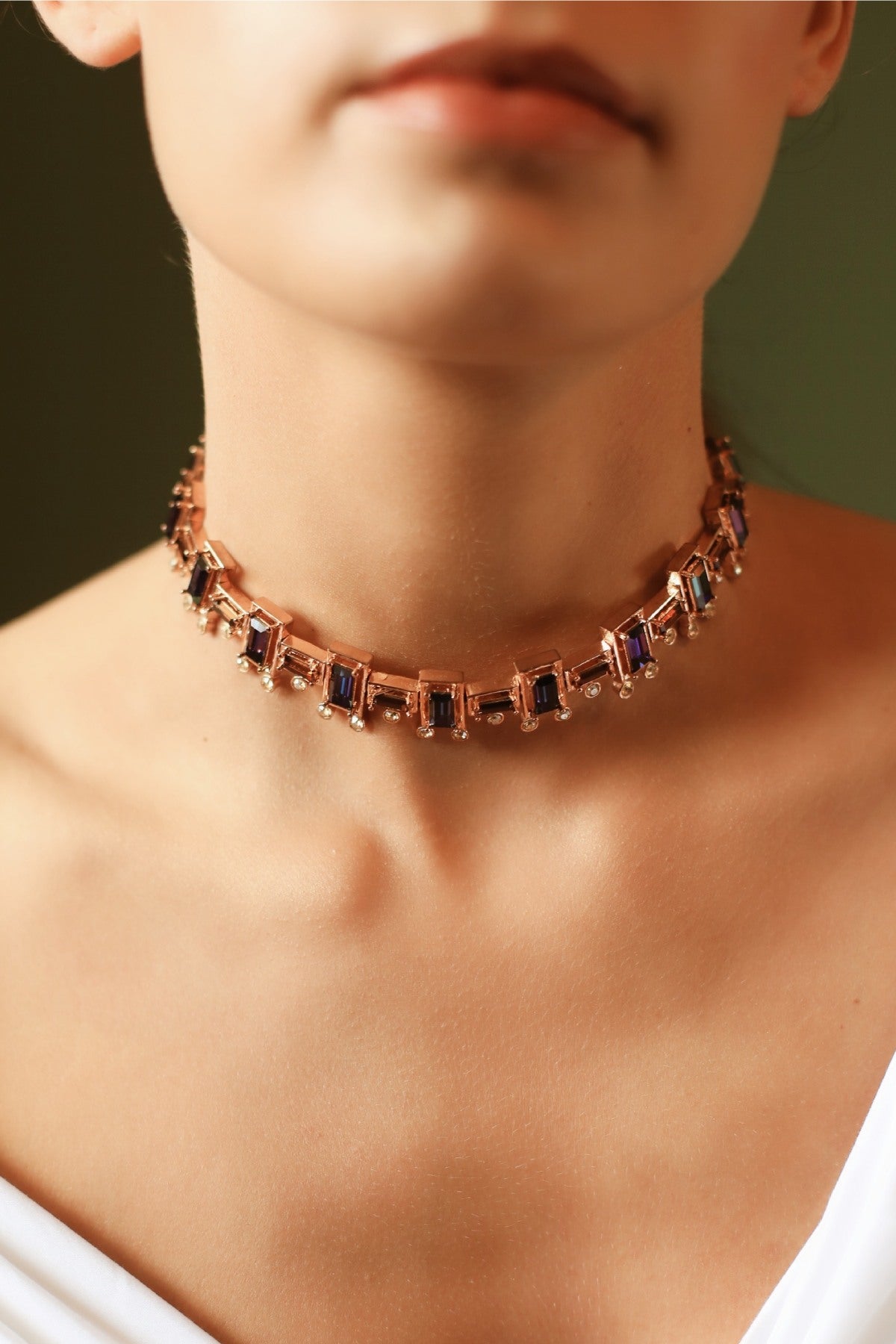 Buy Geometric Cut Choker For Women Online at ScrollnShops