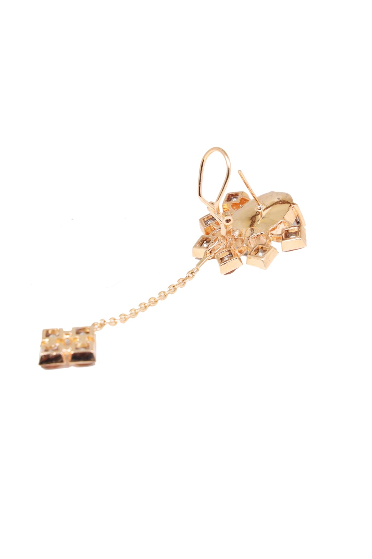 Gold & Grey Detachable Danglers