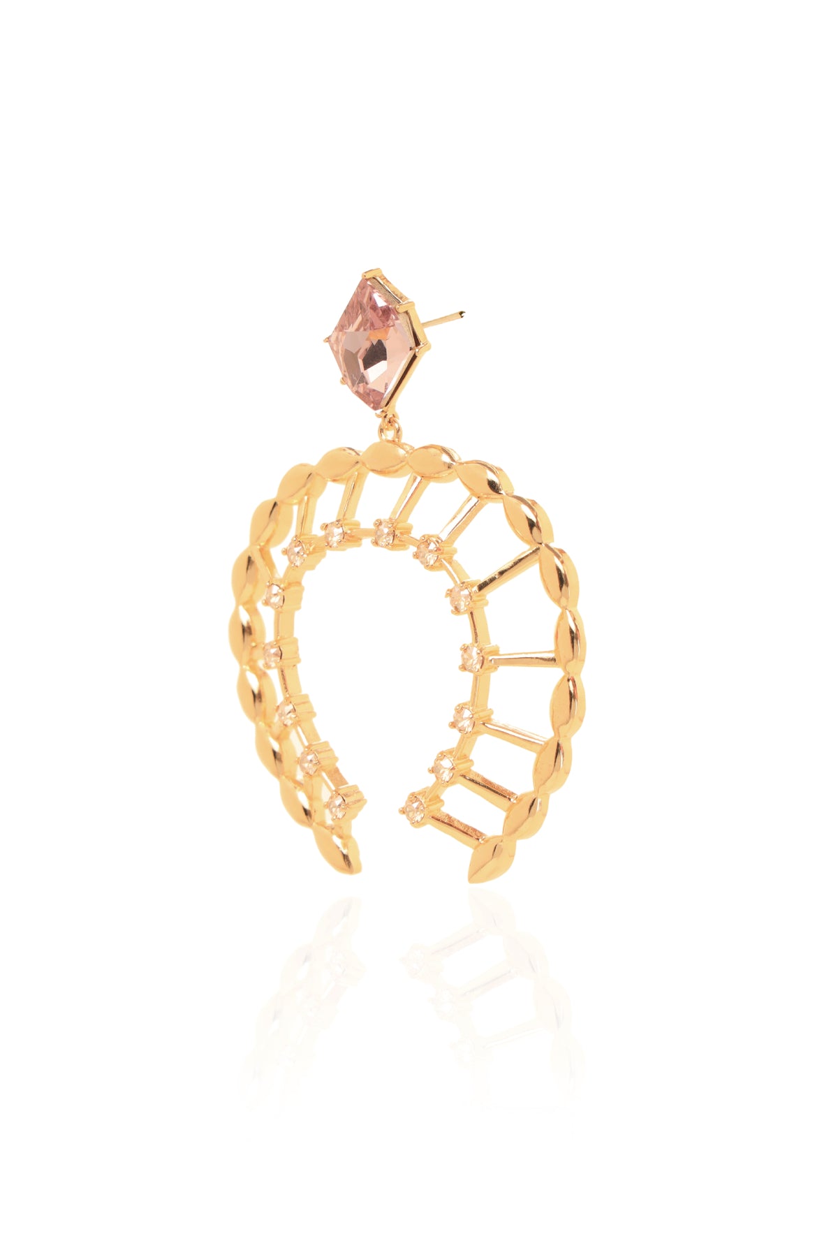 Lavender Swarovski Danglers