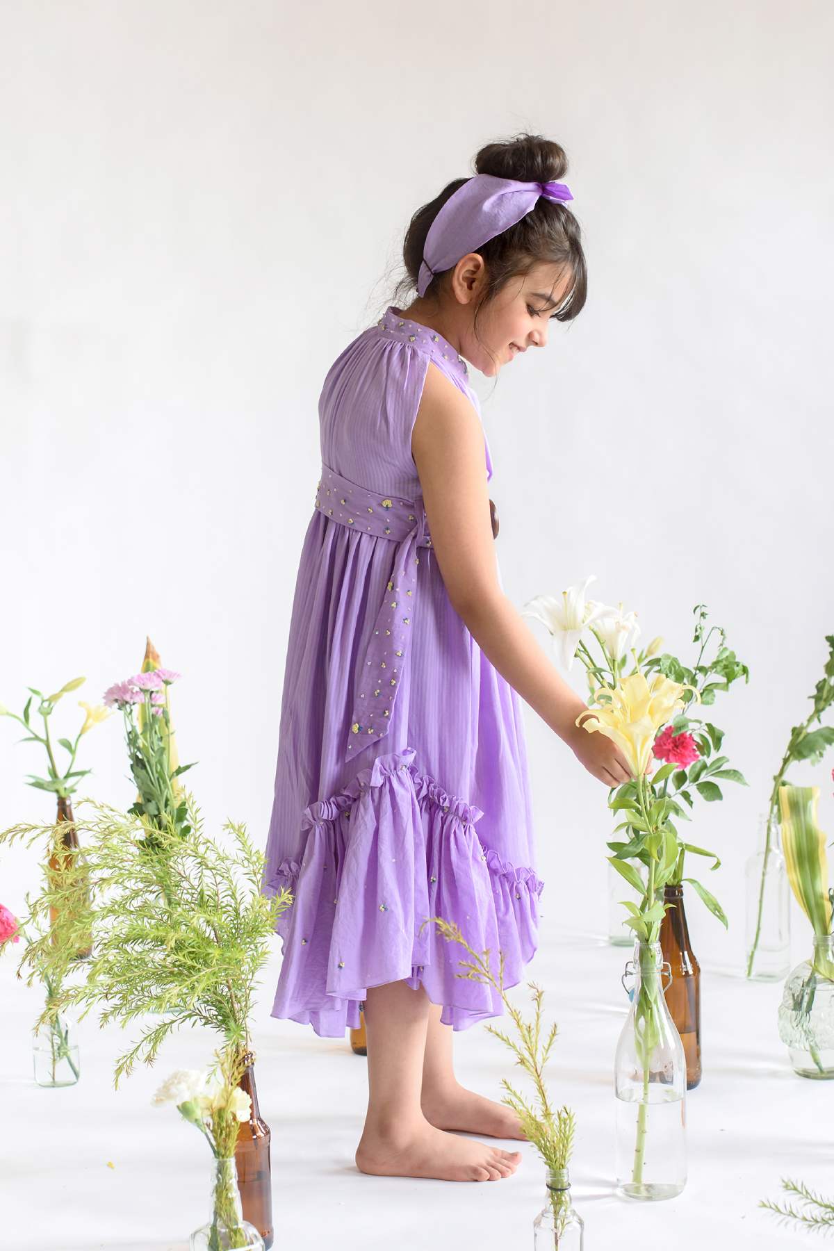 Gathered Angel Dress