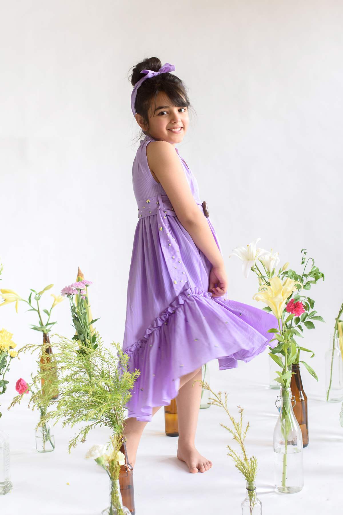 Gathered Angel Dress