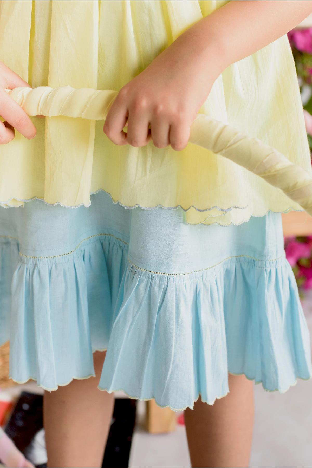 Criss Cross Tie Up Dress