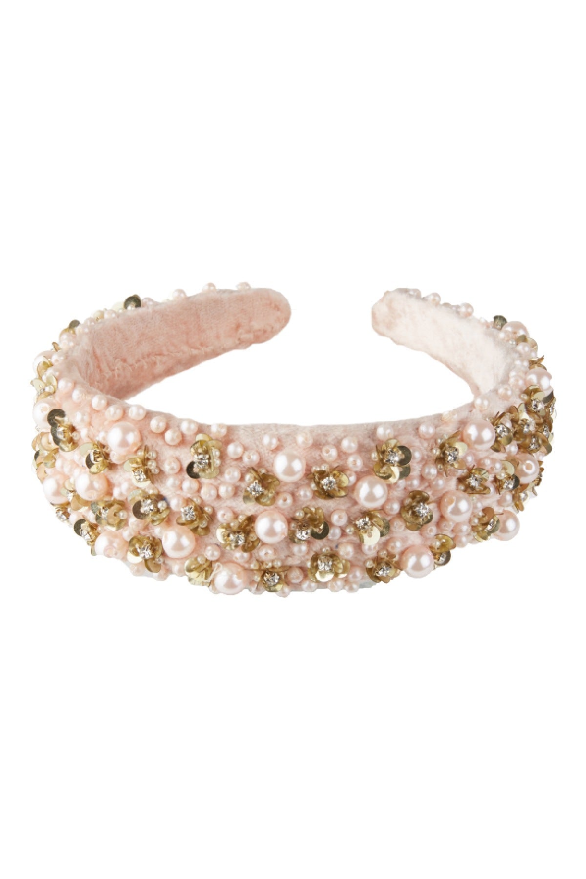 Pearl Velvet Headband