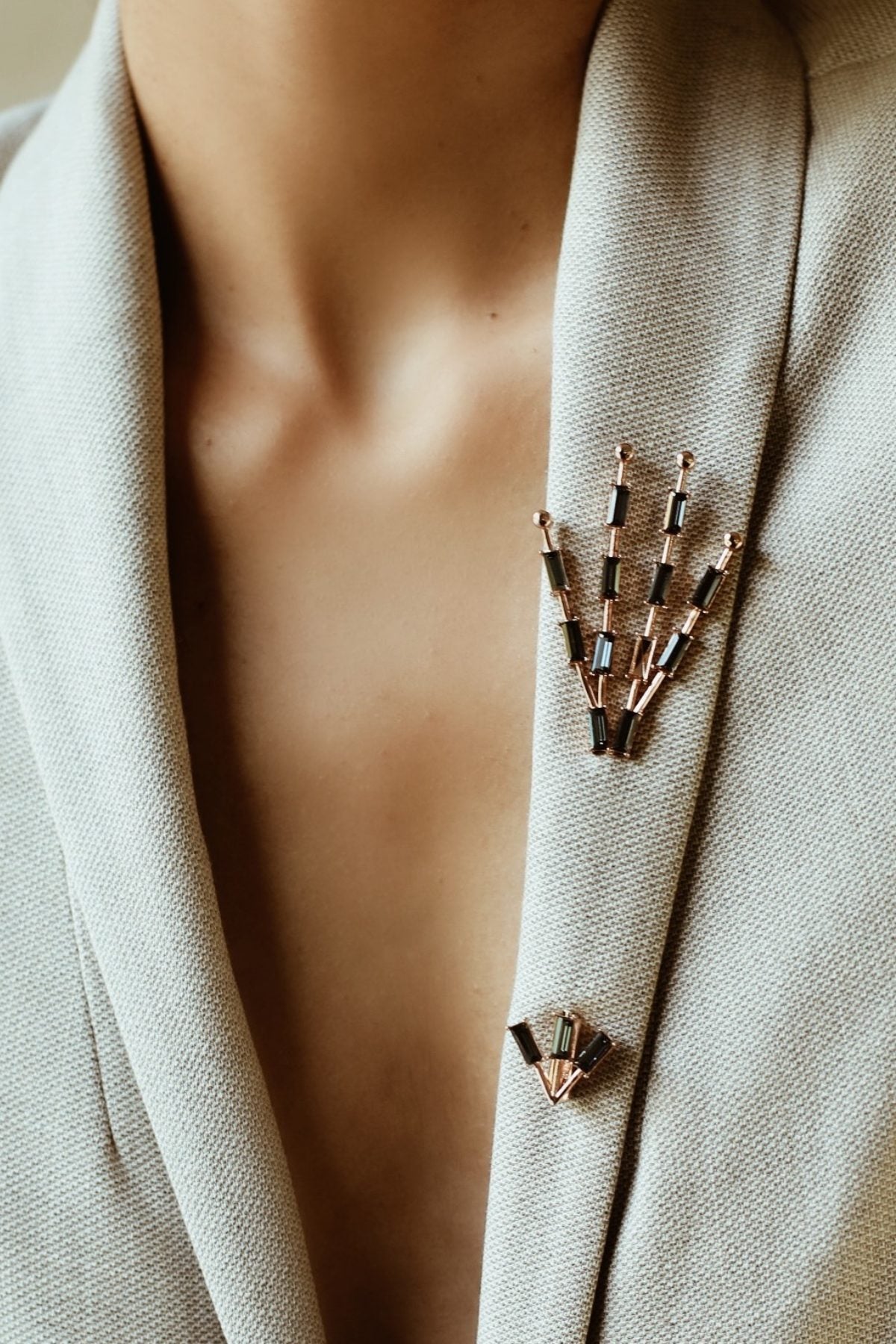 Buy Swarovski Lapel Pin For Women Online at ScrollnShops