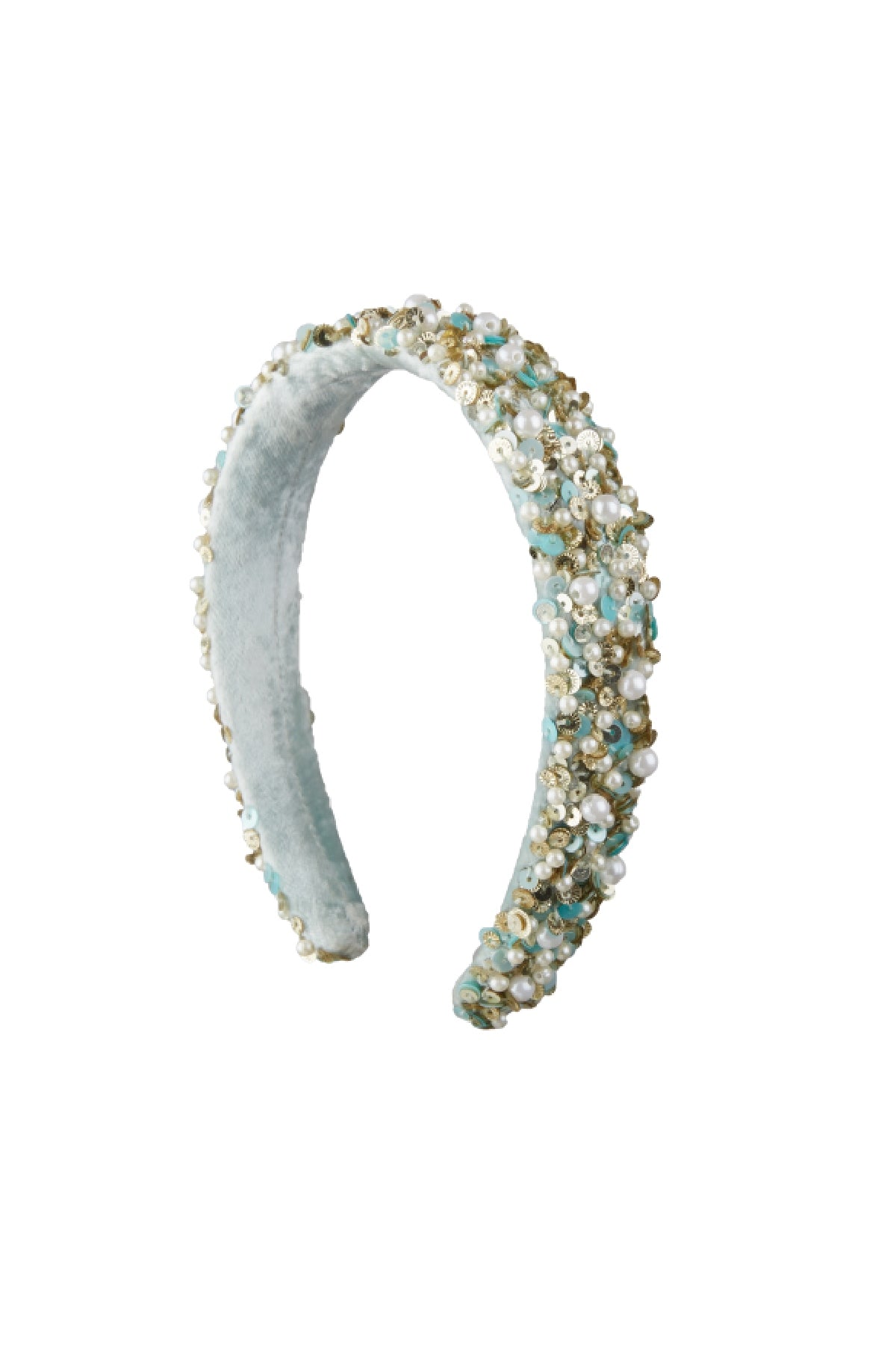 Pearl & Sequins Headband