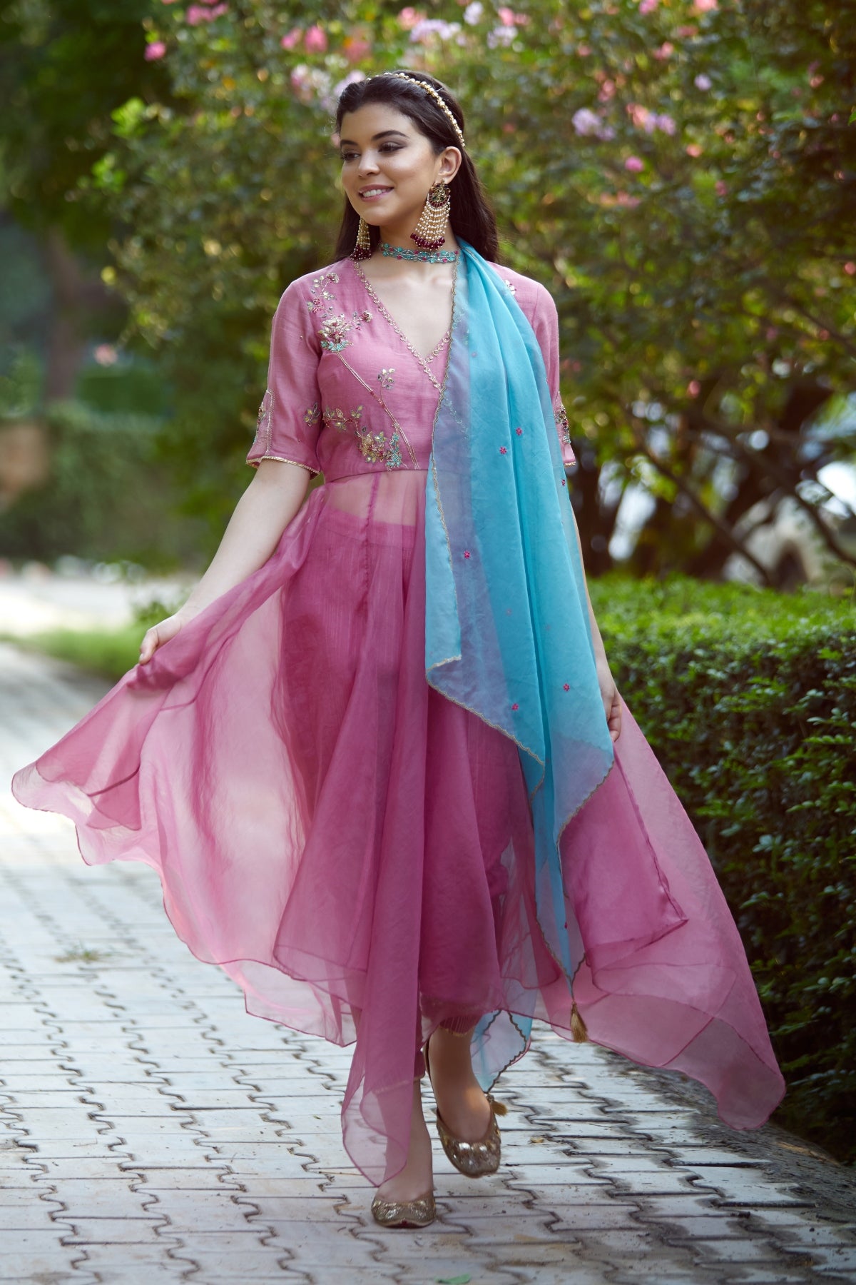 Buy Flared Fusion Set by Mandira Wirk