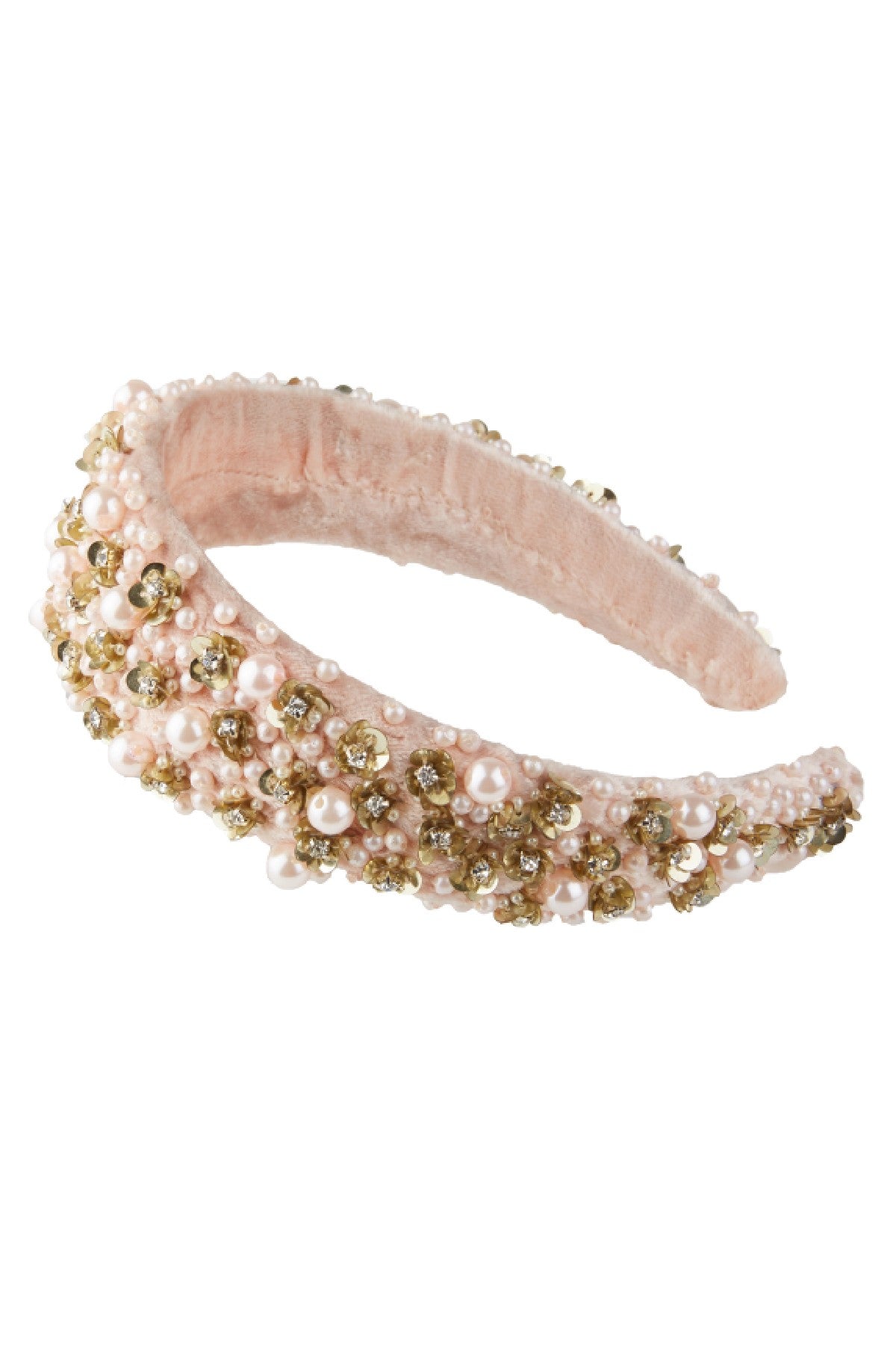 Pearl Velvet Headband
