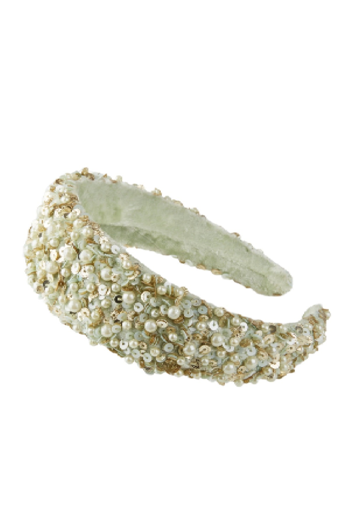 Velvet Sequins Headband