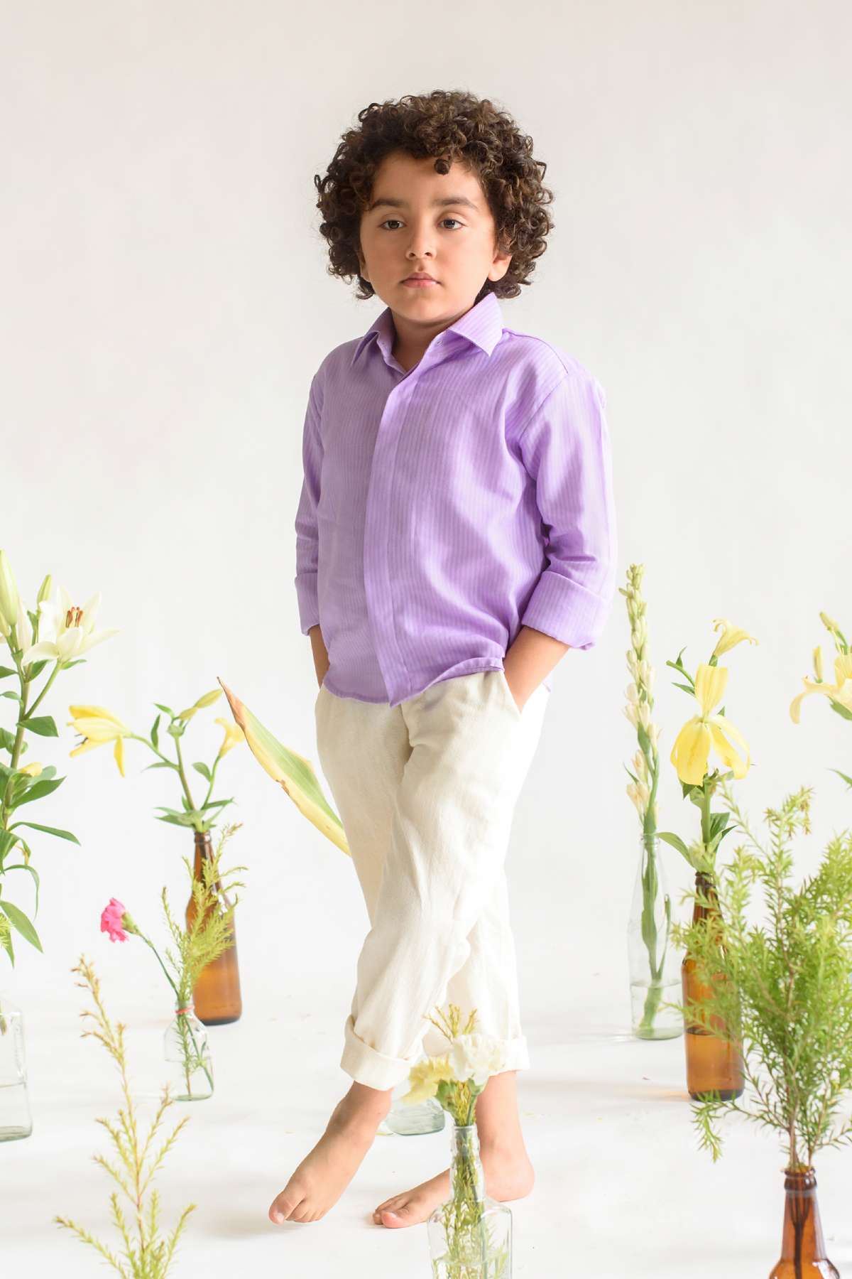 Handloom Striped Shirt