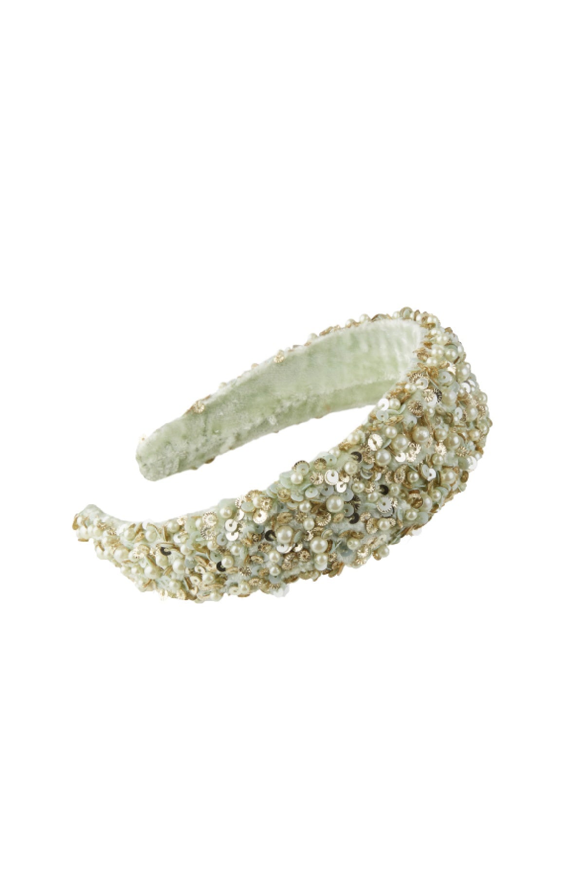Velvet Sequins Headband