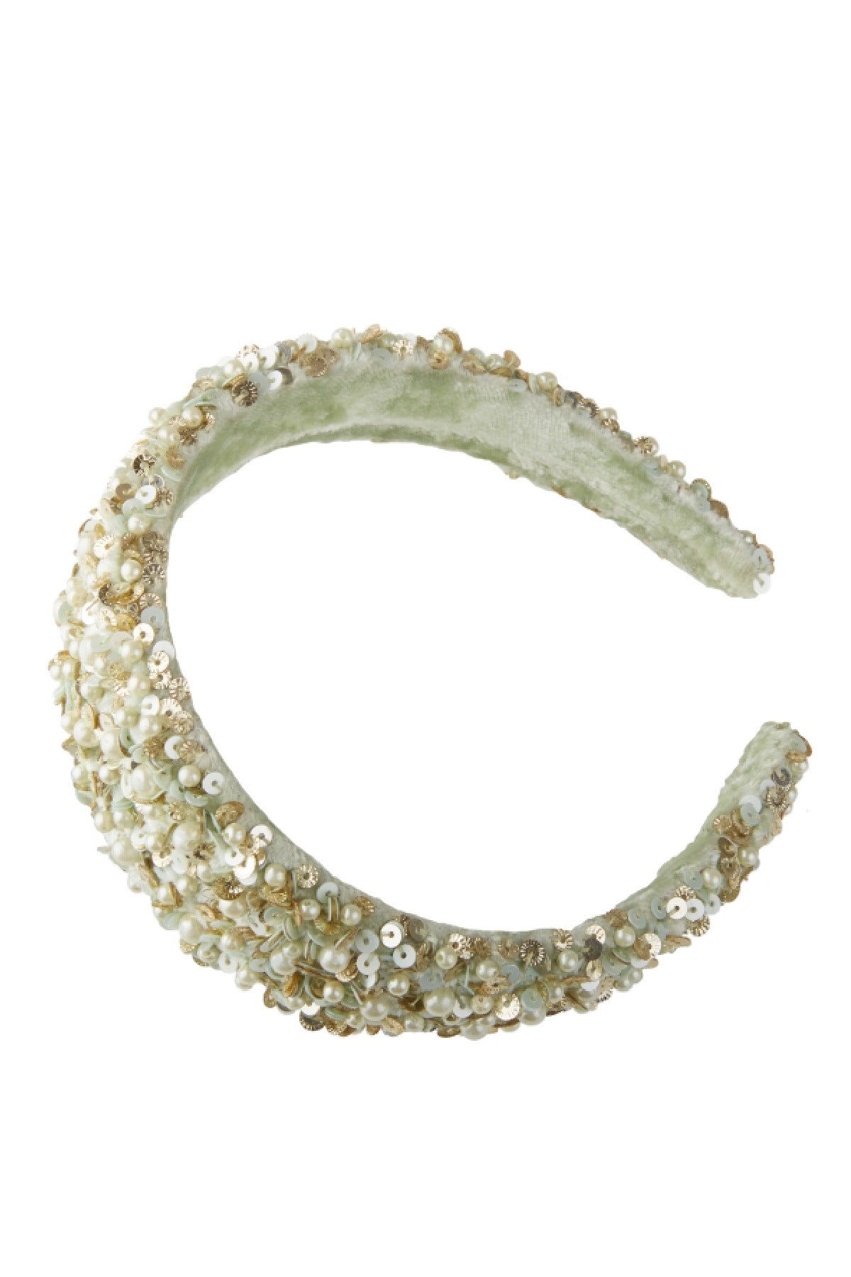 Velvet Sequins Headband
