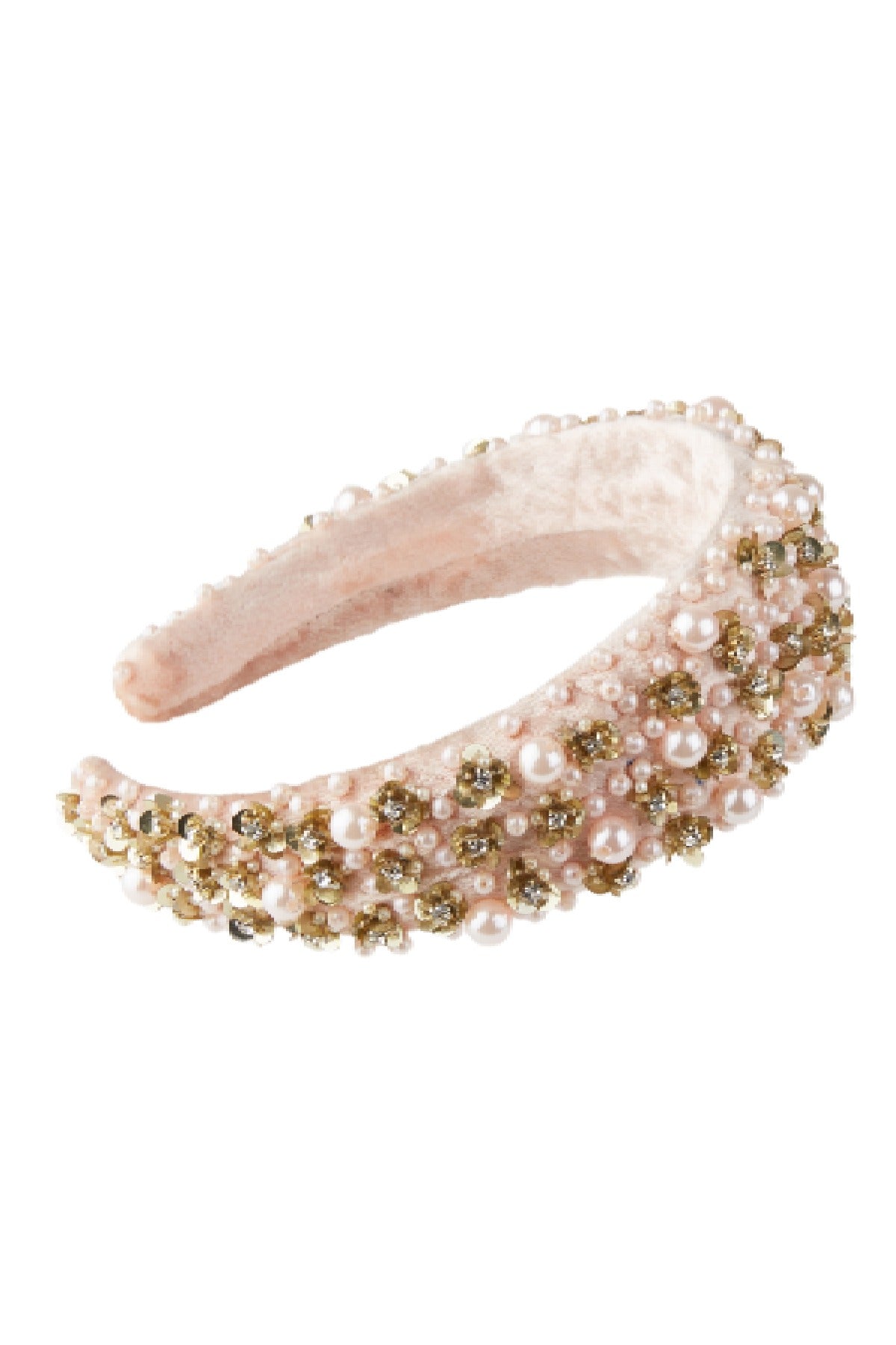 Pearl Velvet Headband