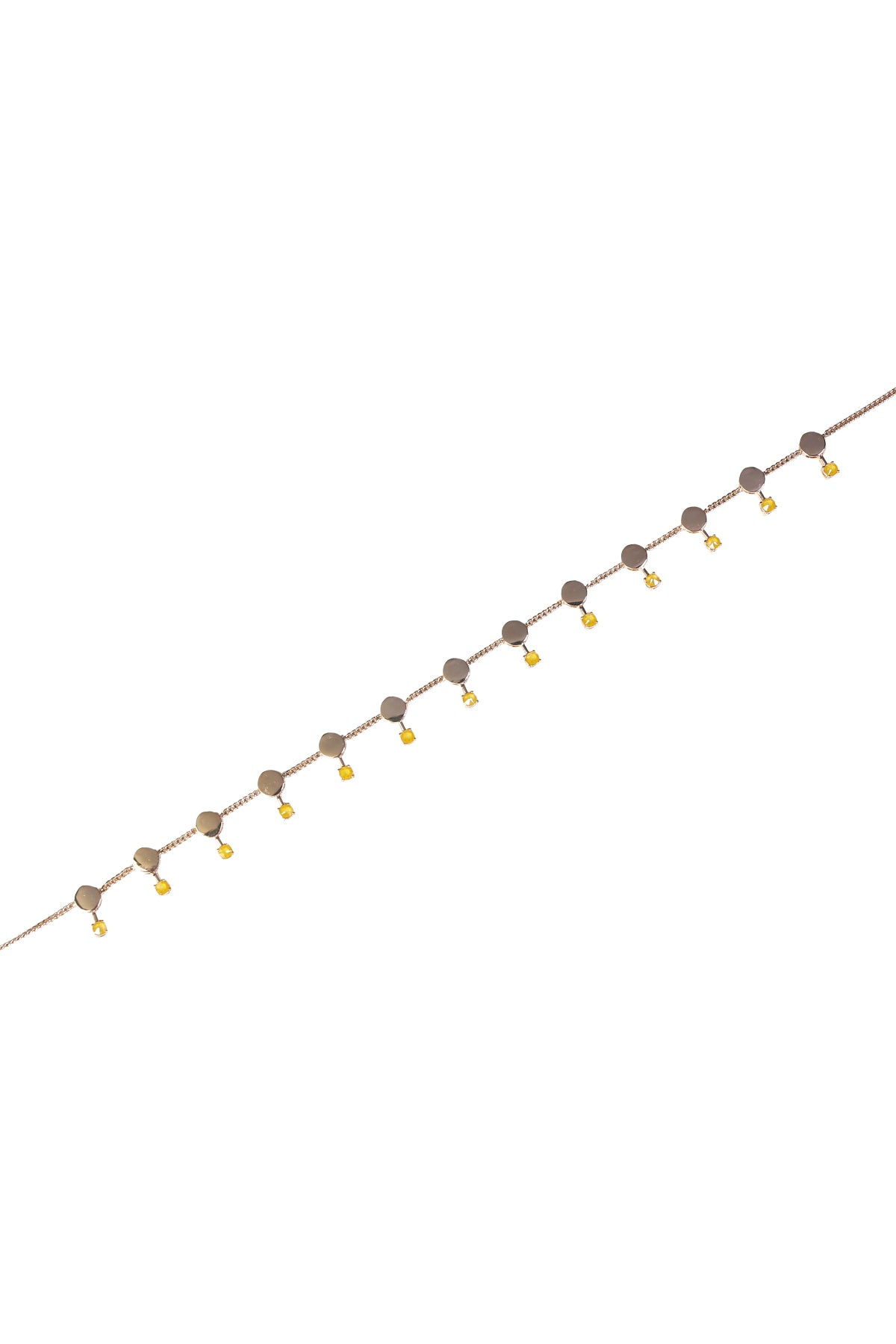 Yellow Swarovski Small Choker