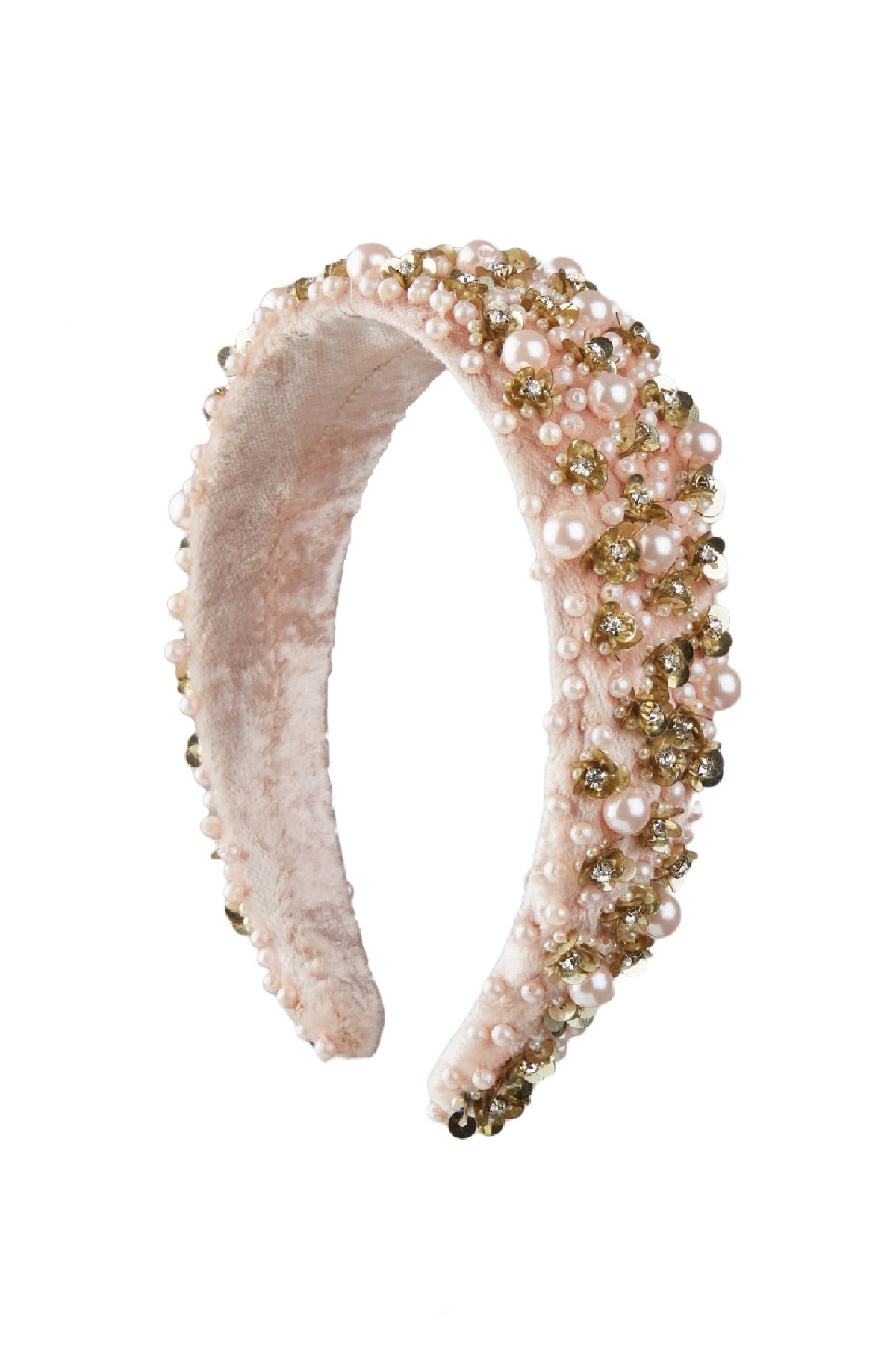 Pearl Velvet Headband