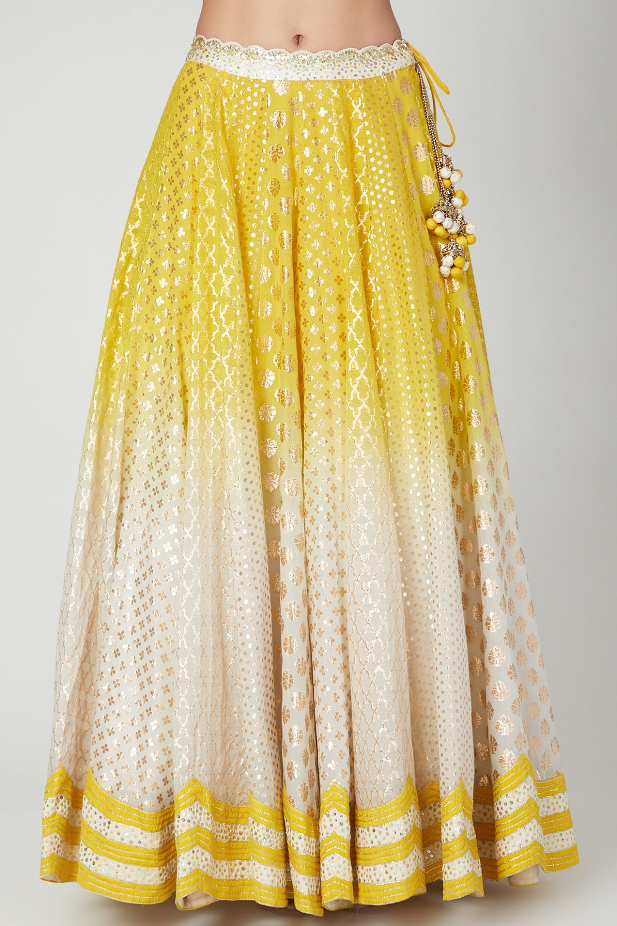 Ombre Lehenga Set
