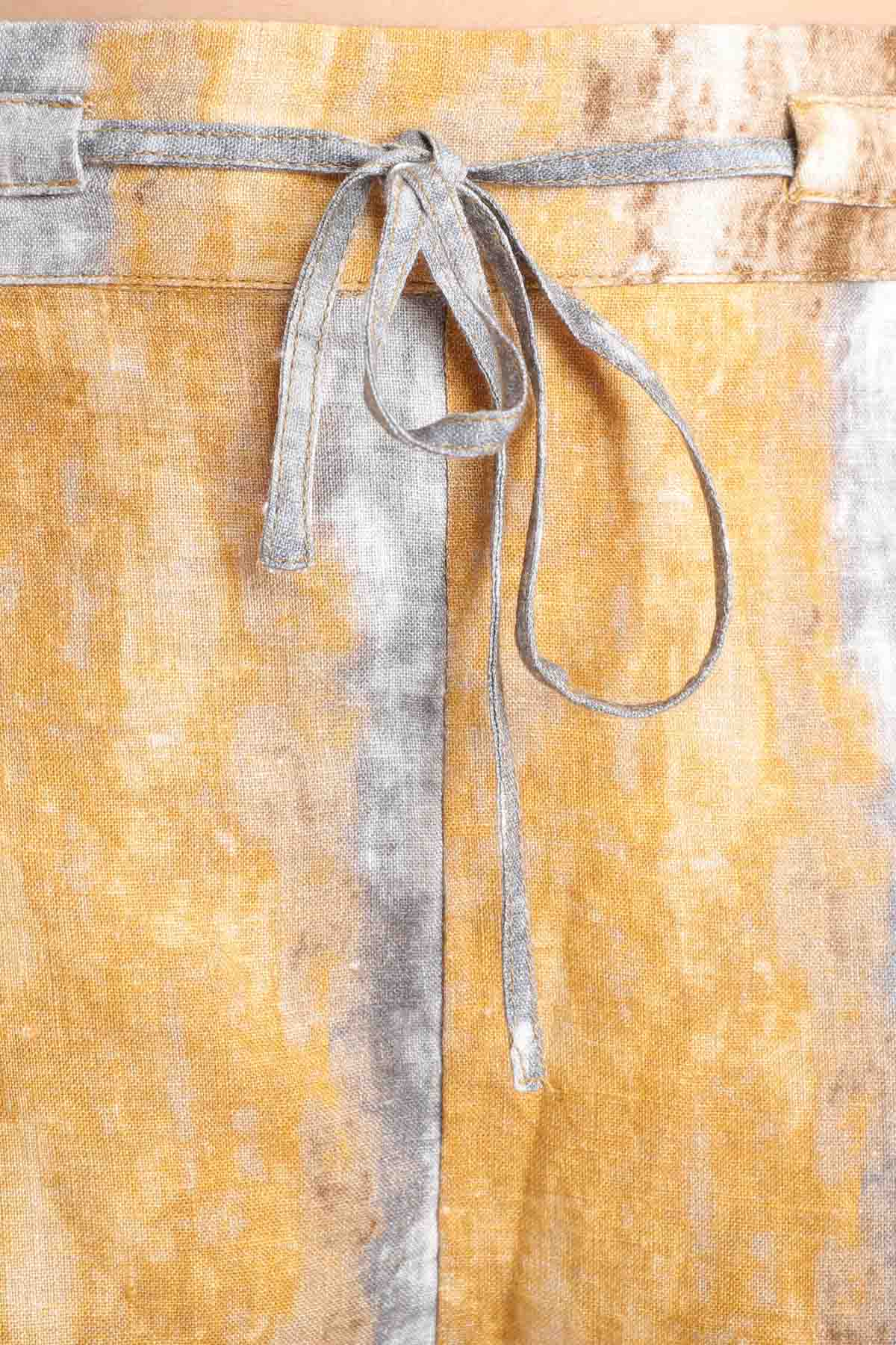 Ombre Printed Linen Shorts