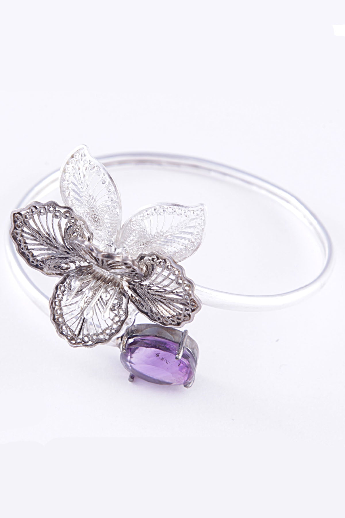 Orchid Amethyst Bracelet
