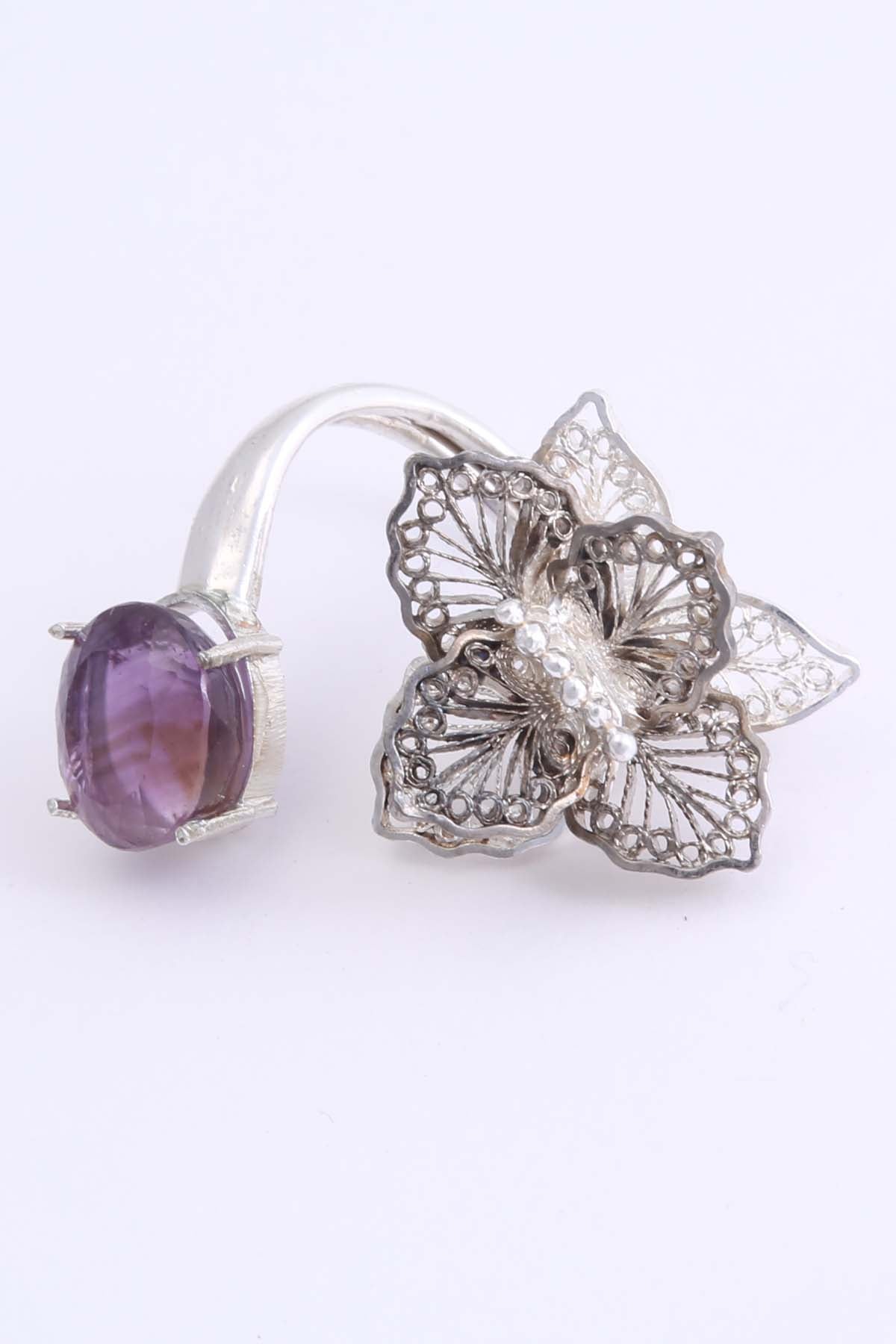 Orchid Amethyst Ring