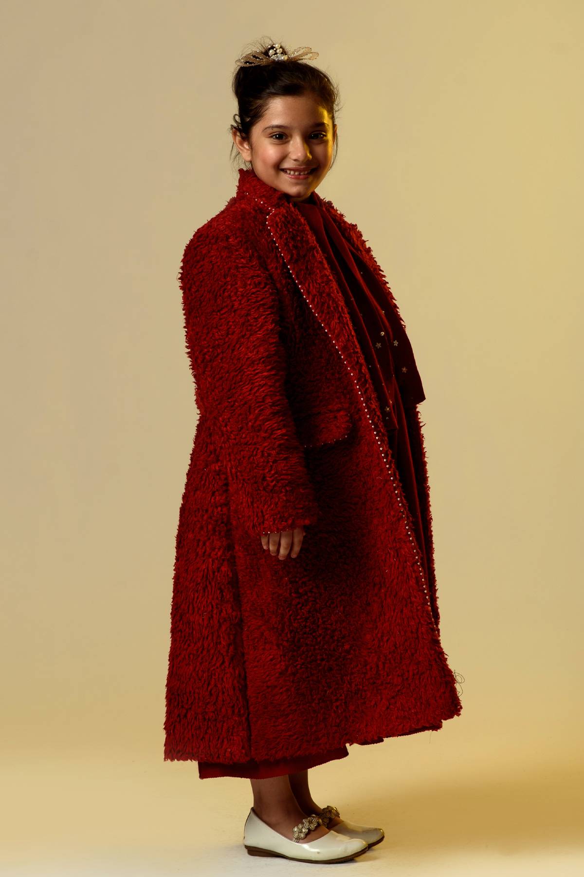 Oversized Coat & Dress Set