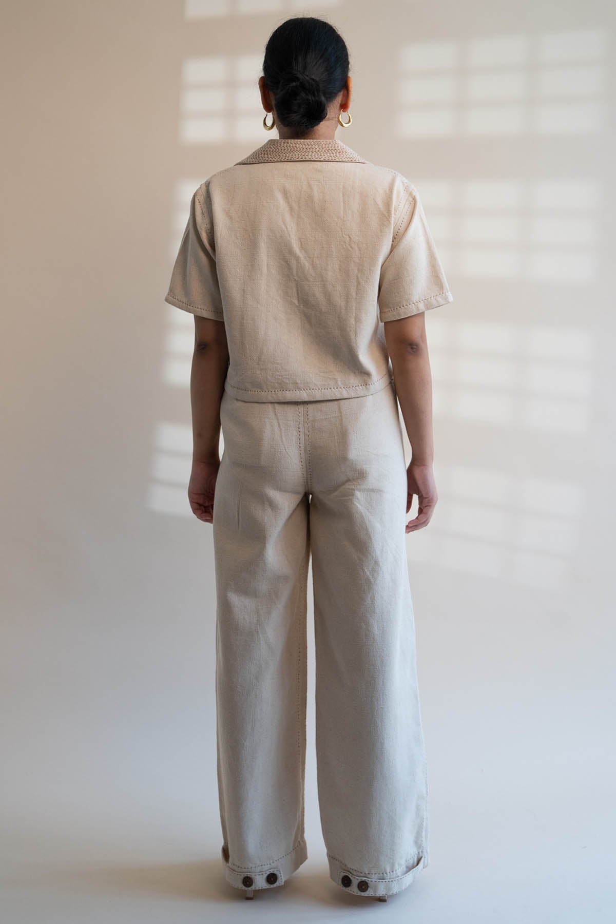 Patch Pocket Cotton Pants