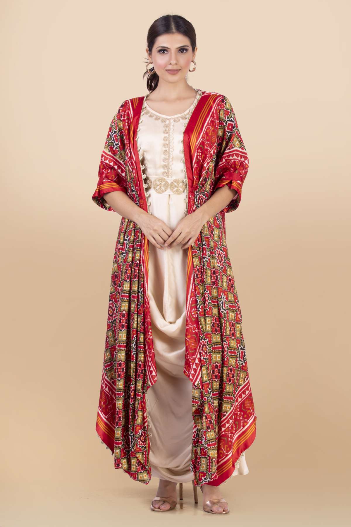 Buy Patola Silk Jacket Set for Women Online