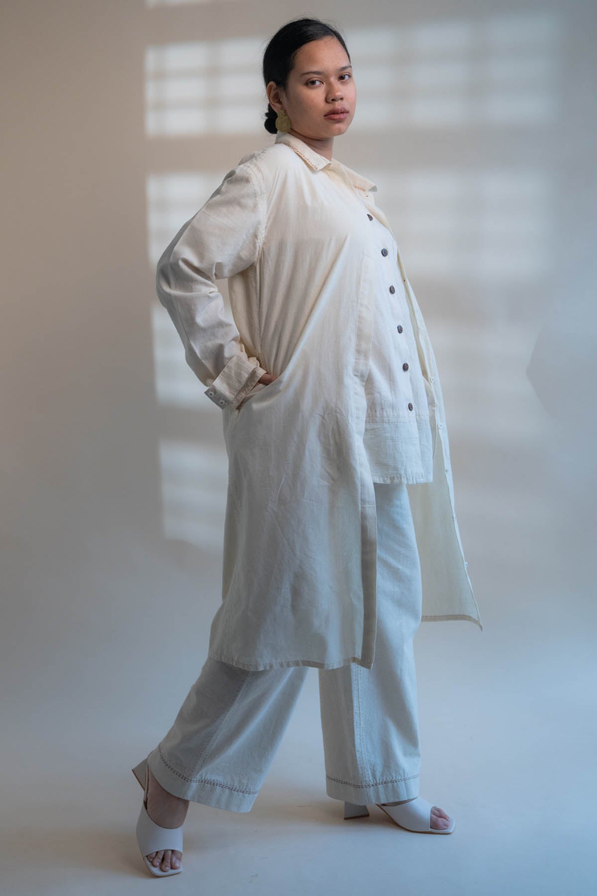 Buy Designer Placket Overlay Jacket By Lafaani