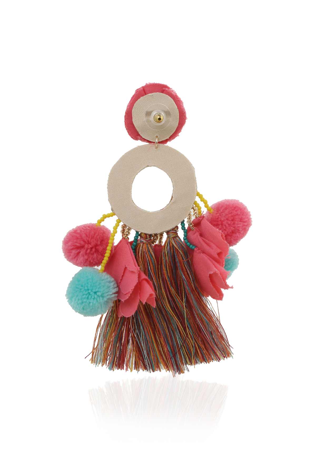 Pom Pom Earrings
