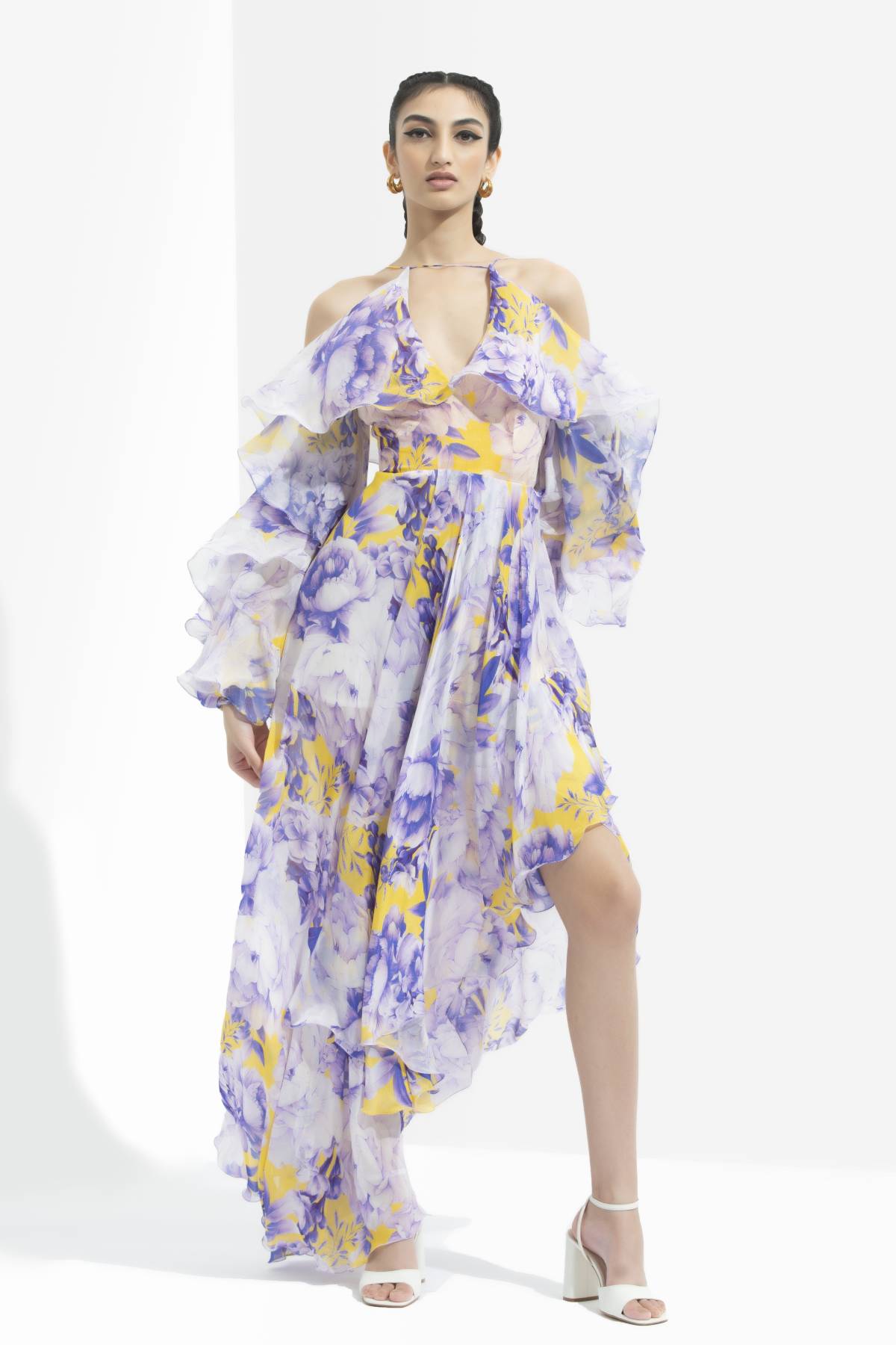 Printed Butterfly Dress