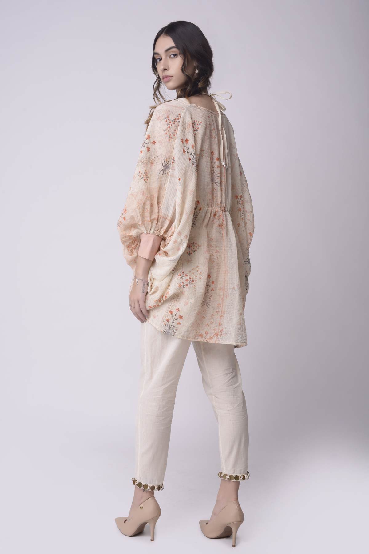 Printed Kaftan Set