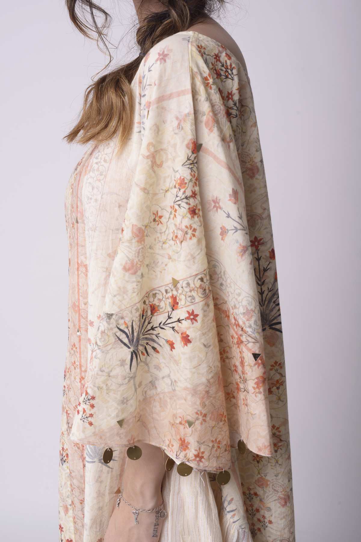Printed Scarf Kaftan