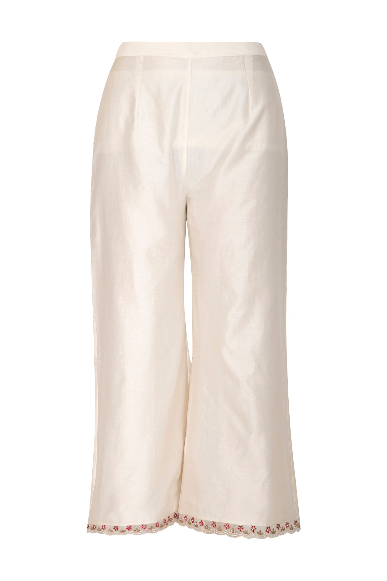 Ivory Thread Long Jacket Set