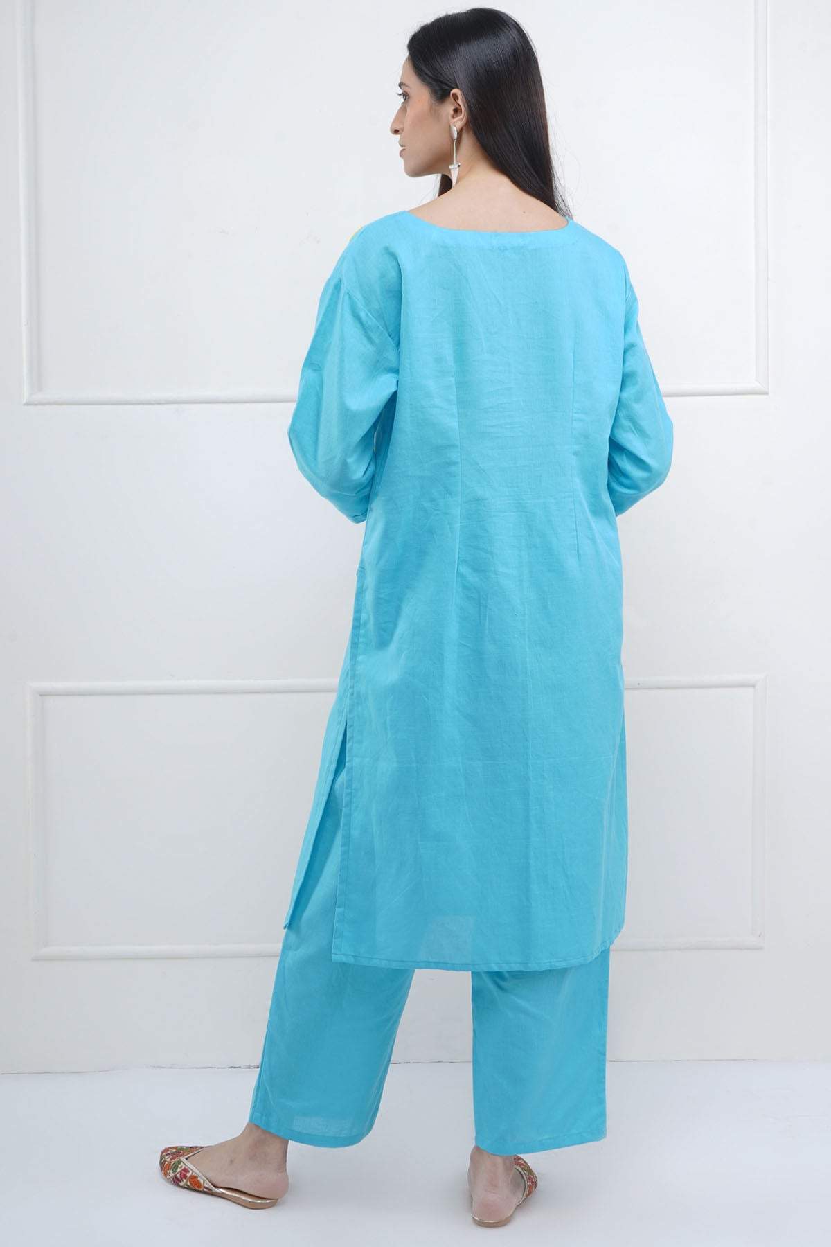 Resham Embroidered Tunic Set