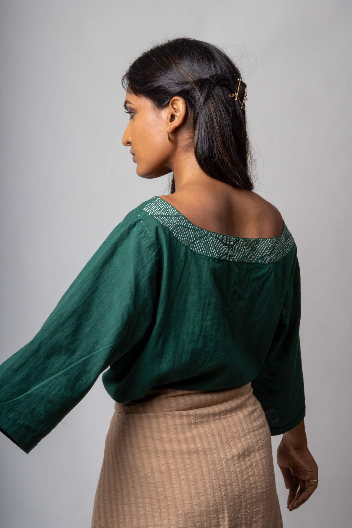 Reversible Handwoven Top