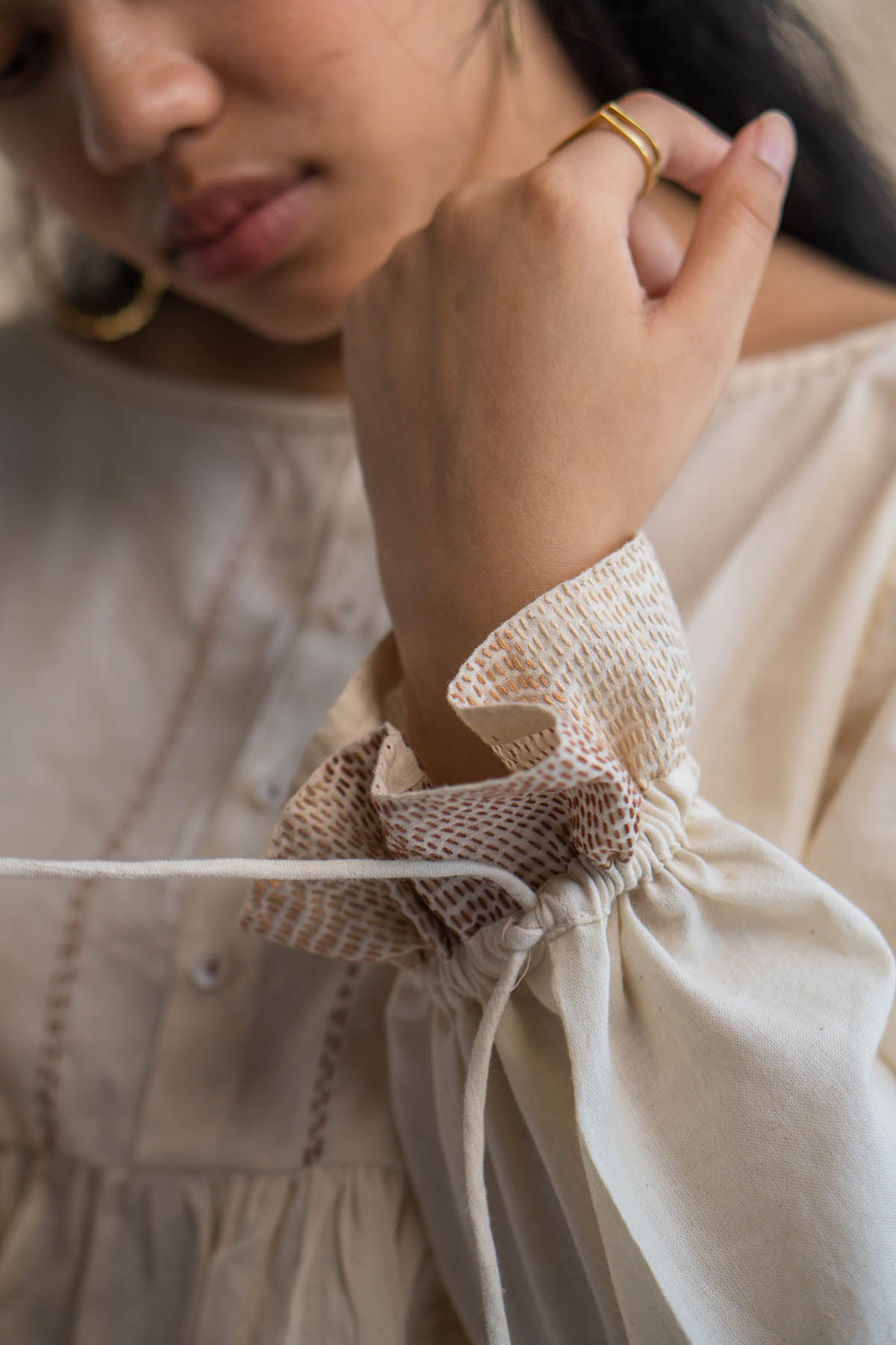 Reversible Kantha Top