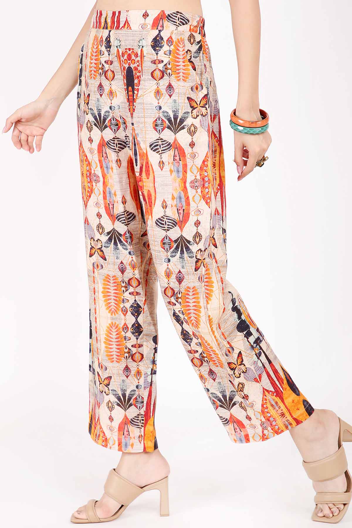 Rio Printed Linen Pants