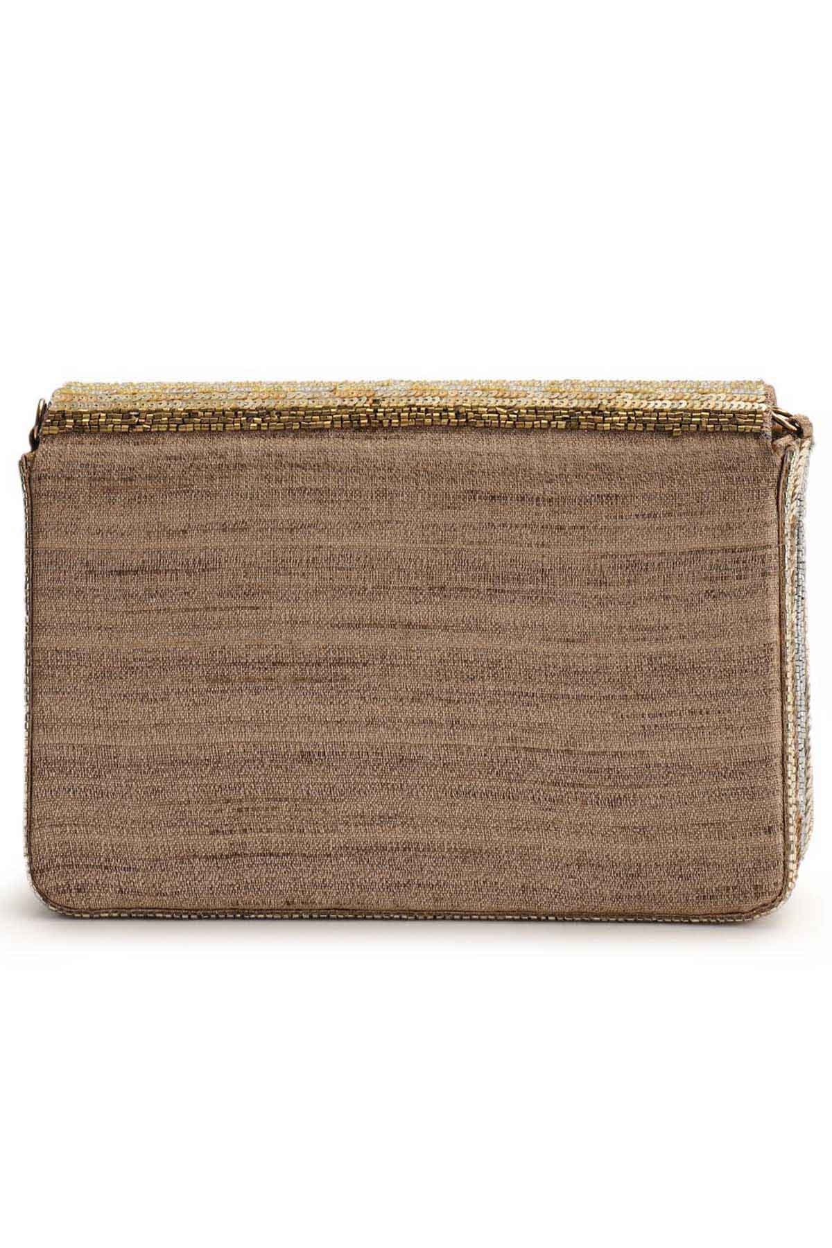 Embroidered Multicolor Clutch