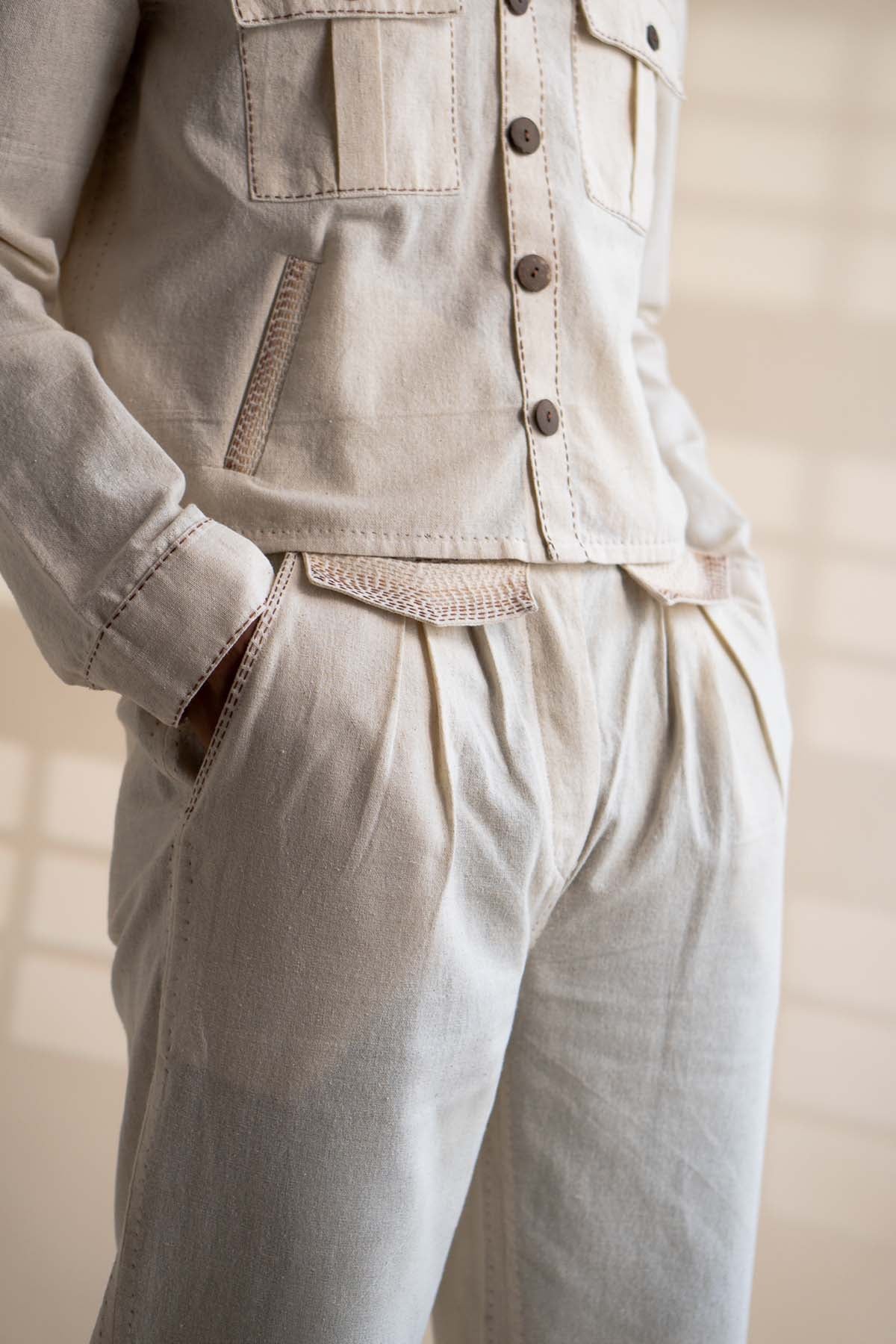 Kora Shirt & Tapered Pants Set