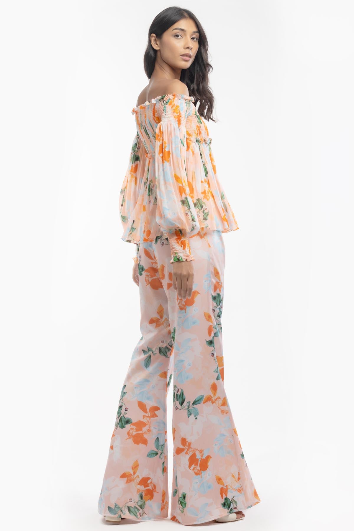 Smocked Top & Pant Set