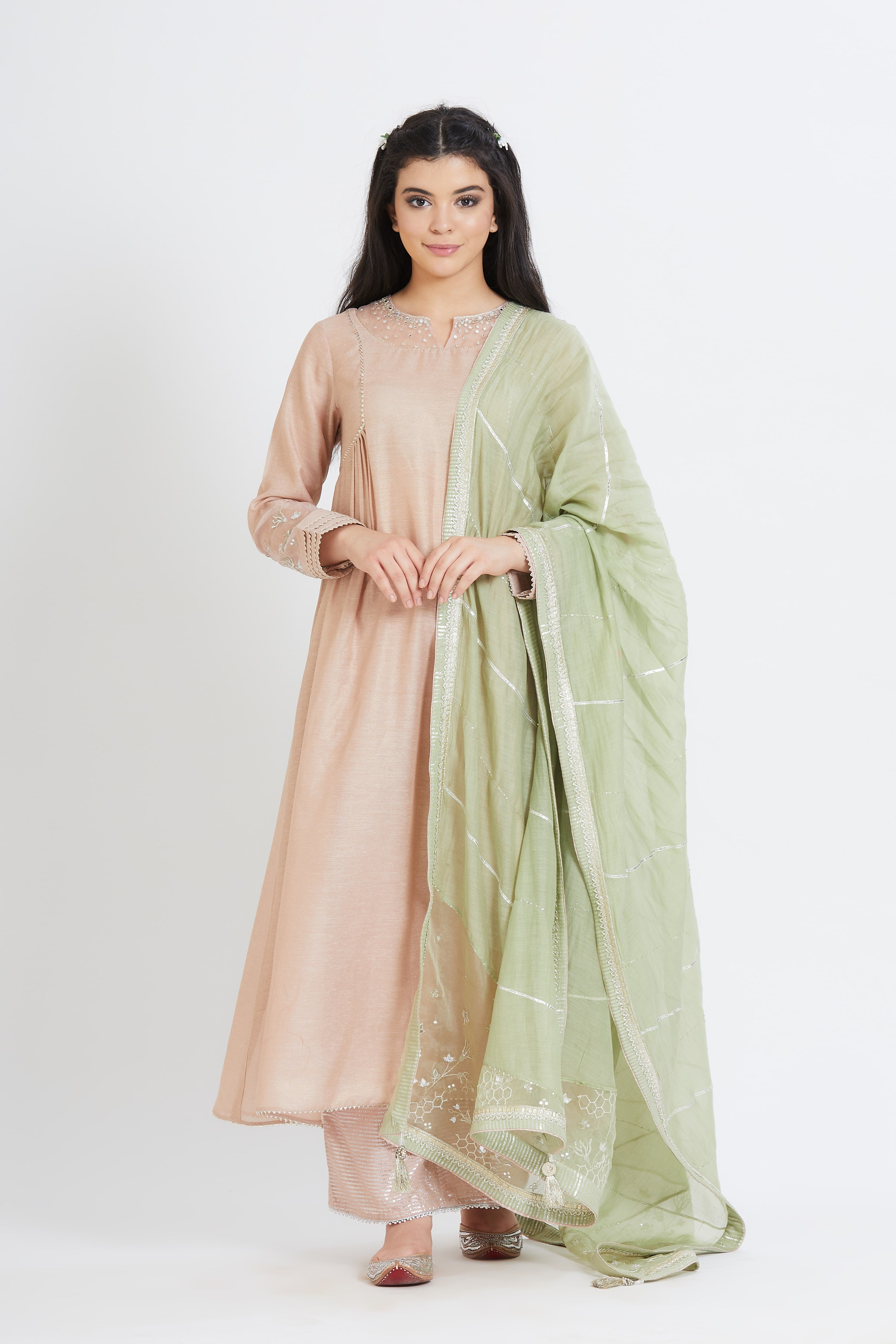 Buy Flared Tunic Set by Mandira Wirk