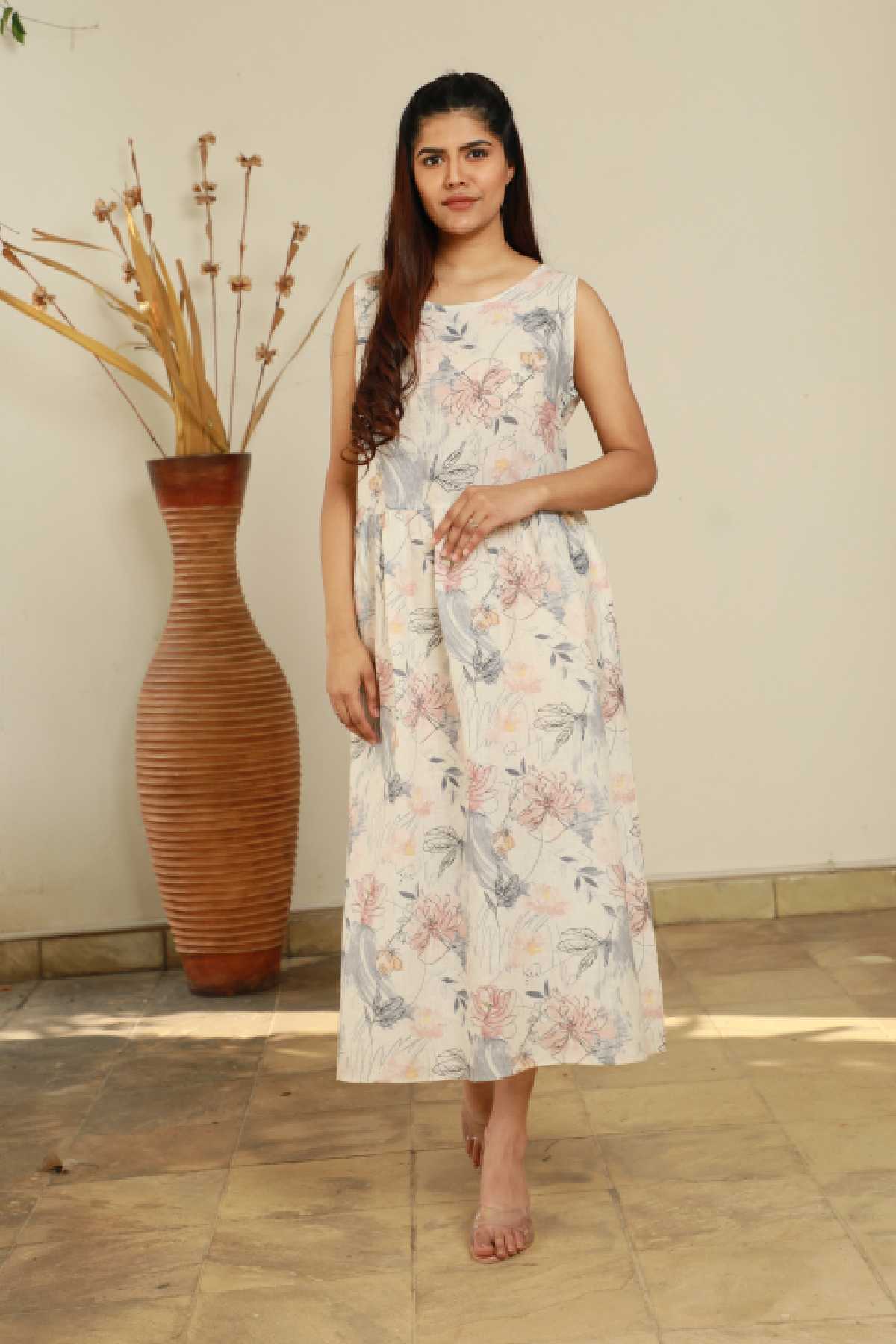 Floral Printed Dress