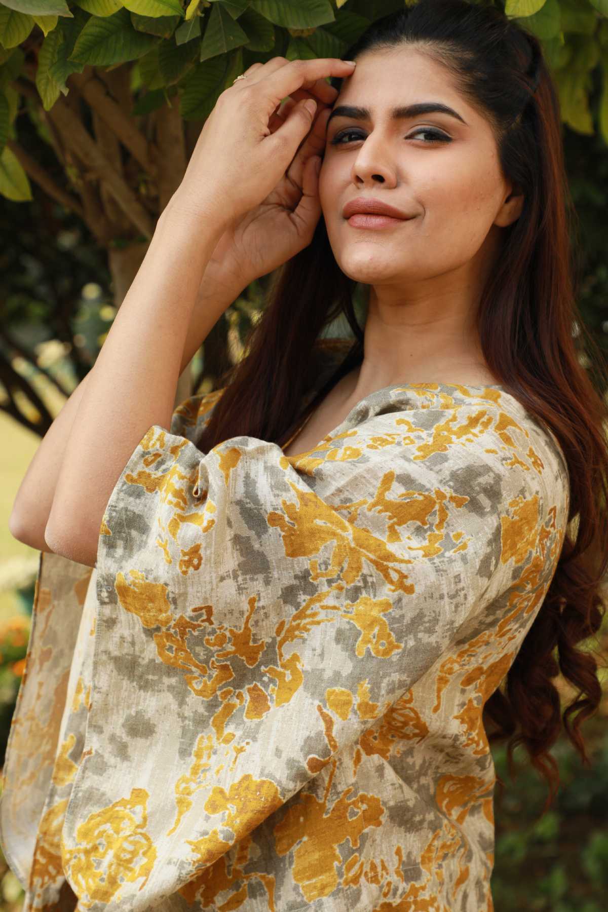 Floral Printed Kaftan