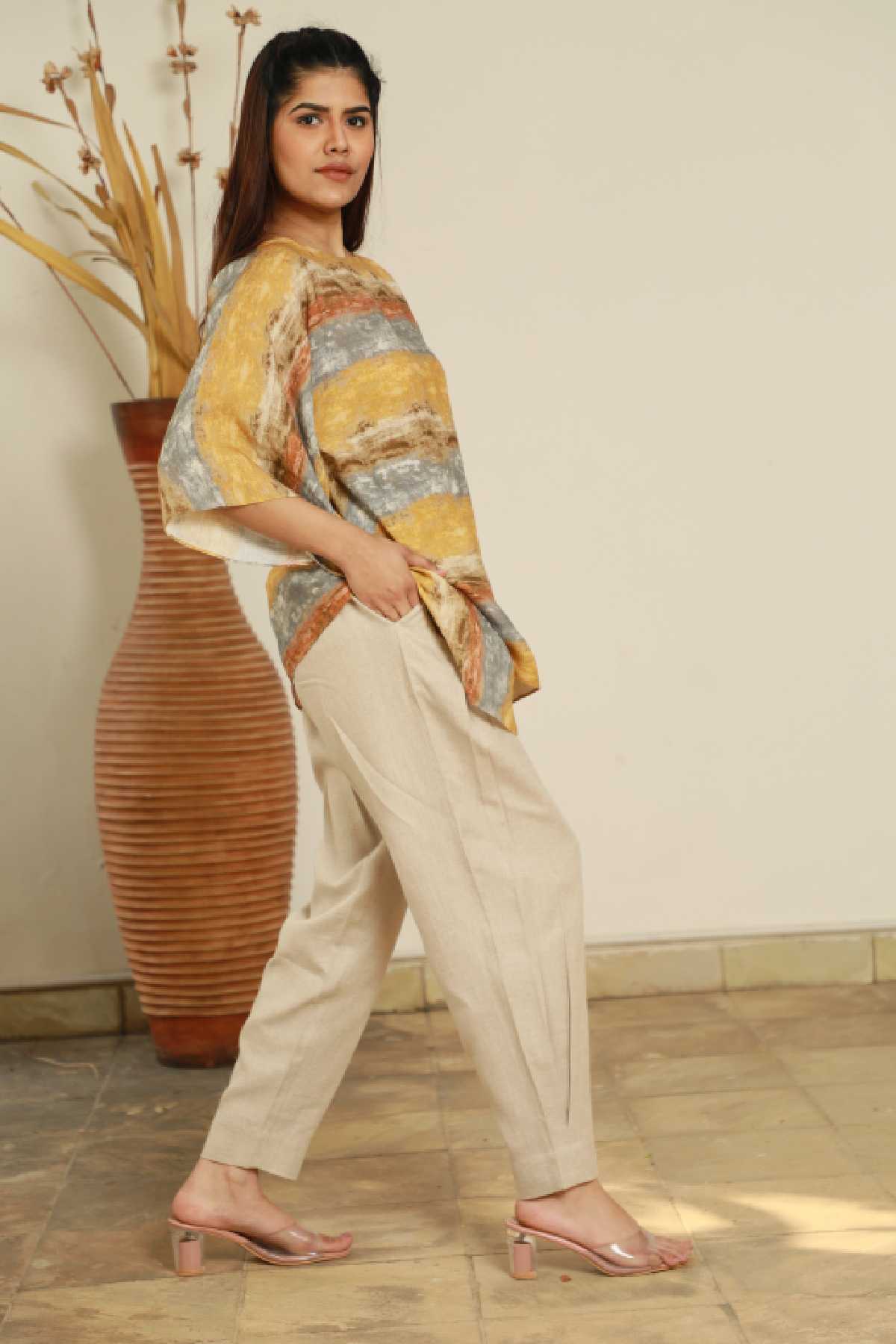 Ombre Printed Kaftan