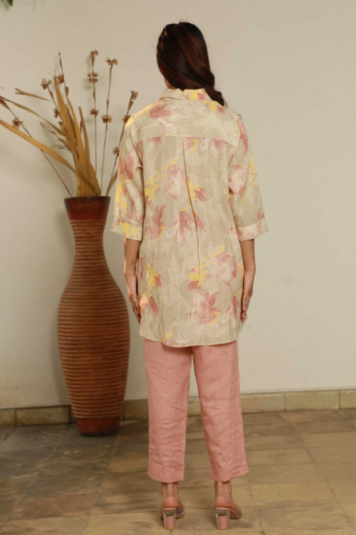 Magnolia Print Tunic