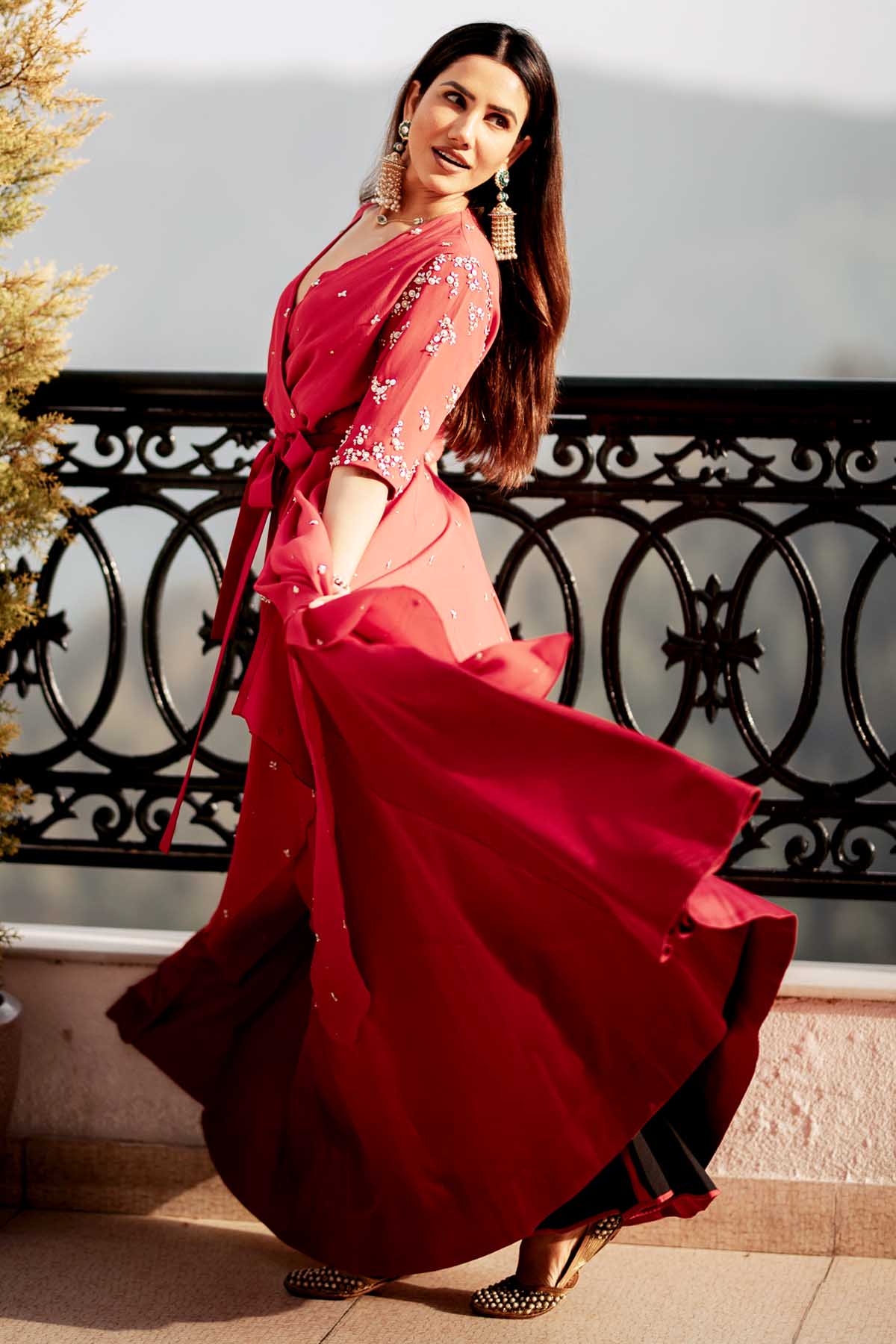 Asymmetric Tunic & Skirt