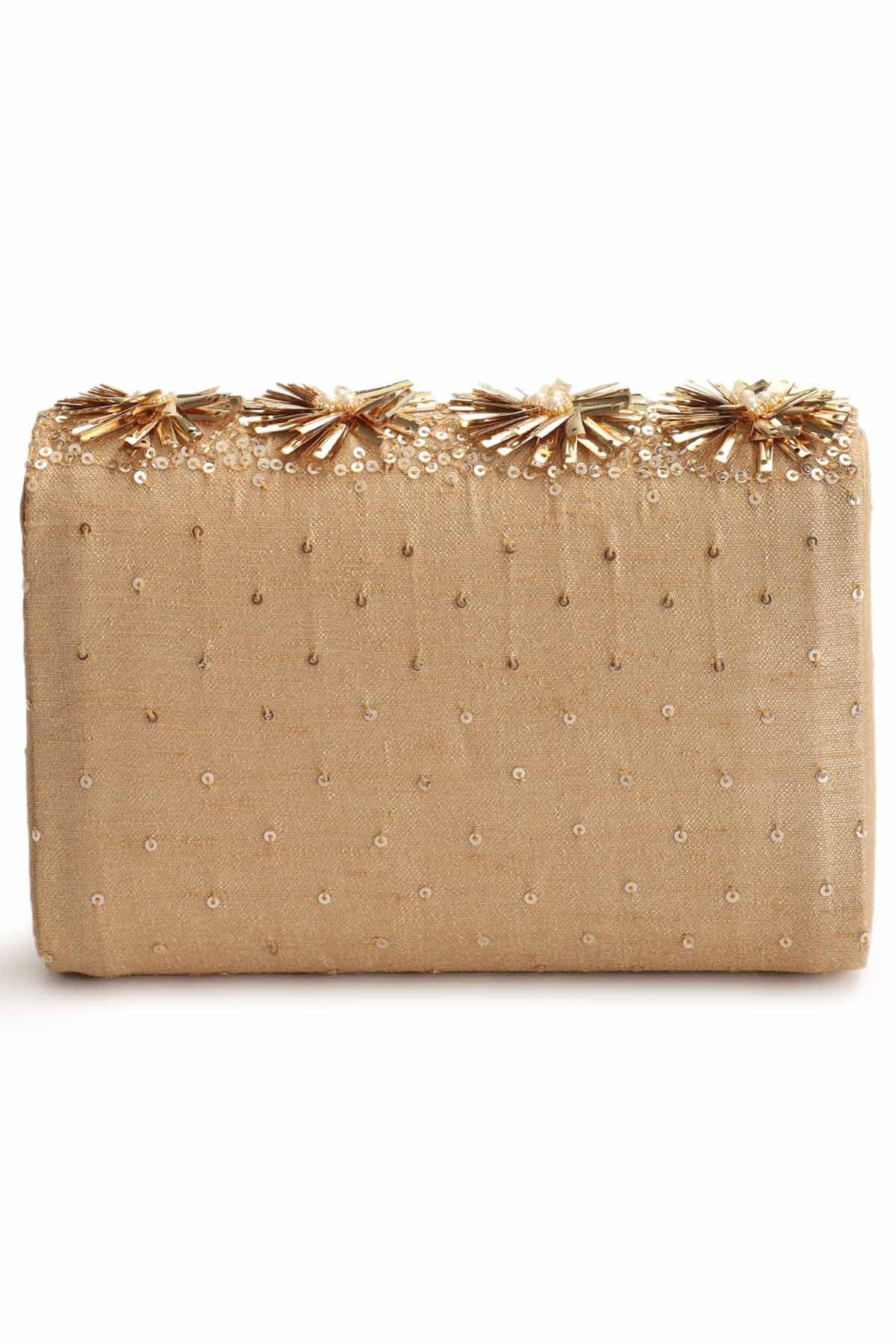 Sparkle Embroidered Clutch